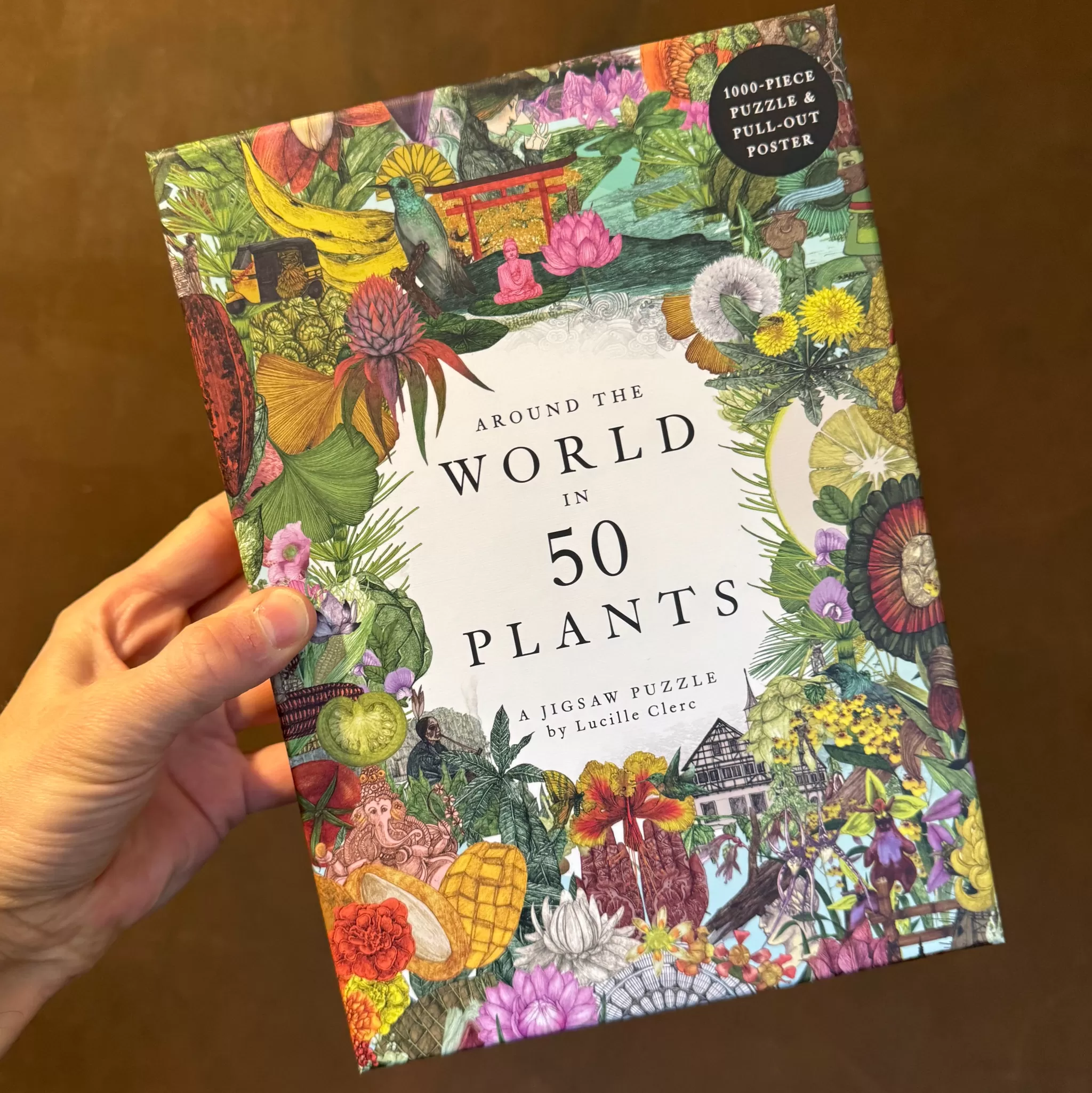 grow urban Around The World In 50 Plants | 1000 Piece Jigsaw Puzzle- Gift Ideas | Gift Ideas