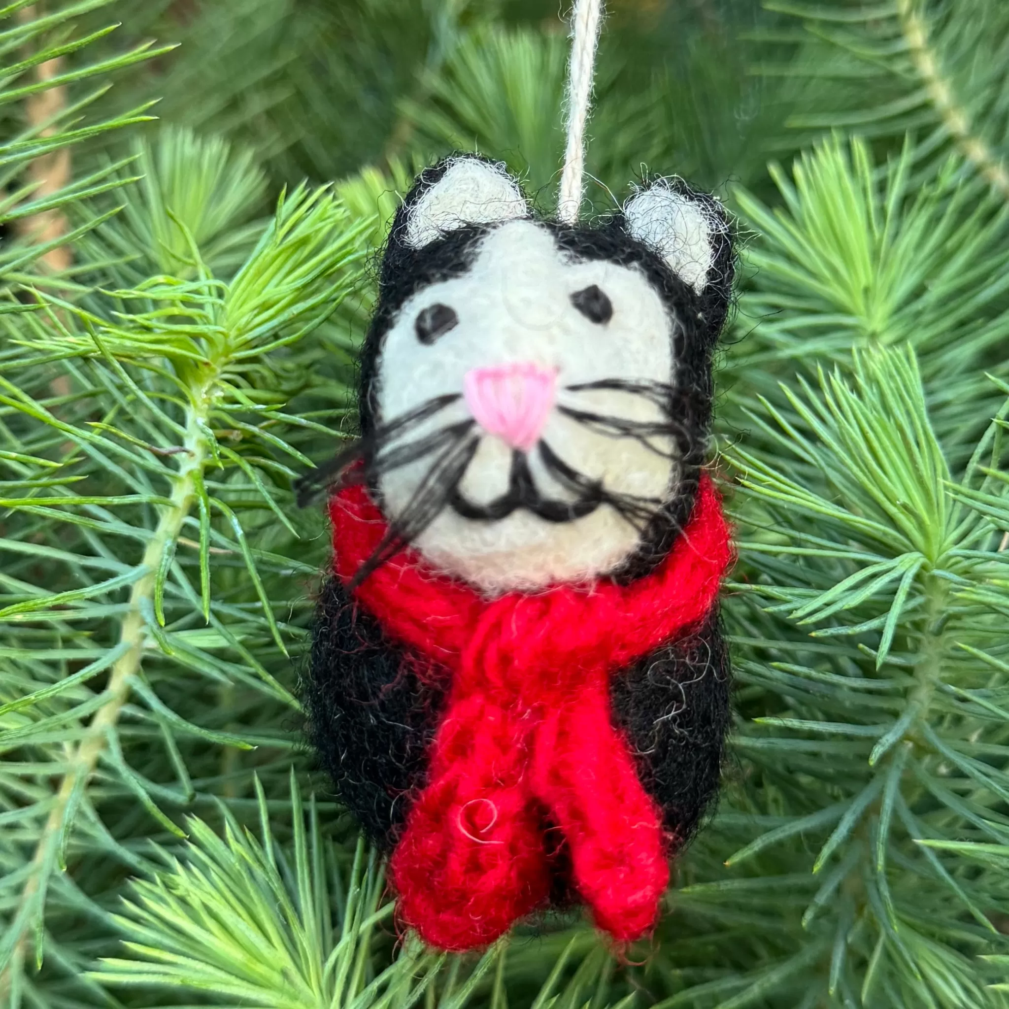 grow urban Cat | Felt Christmas Decoration- Christmas Decorations | Christmas Decorations