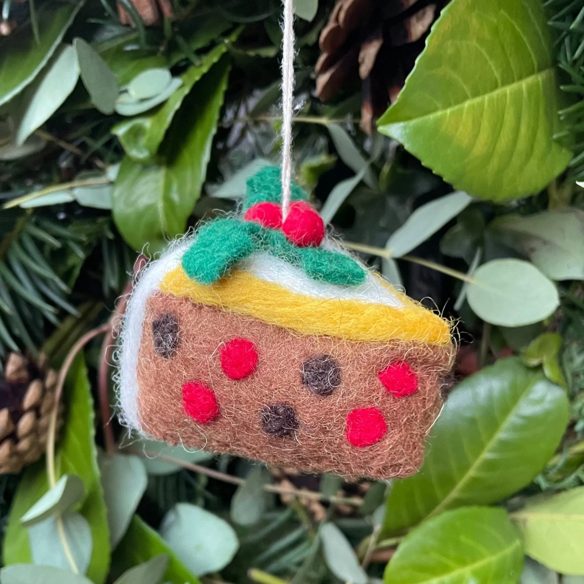 grow urban Christmas Cake | Felt Christmas Decoration- Christmas Decorations | Christmas Decorations
