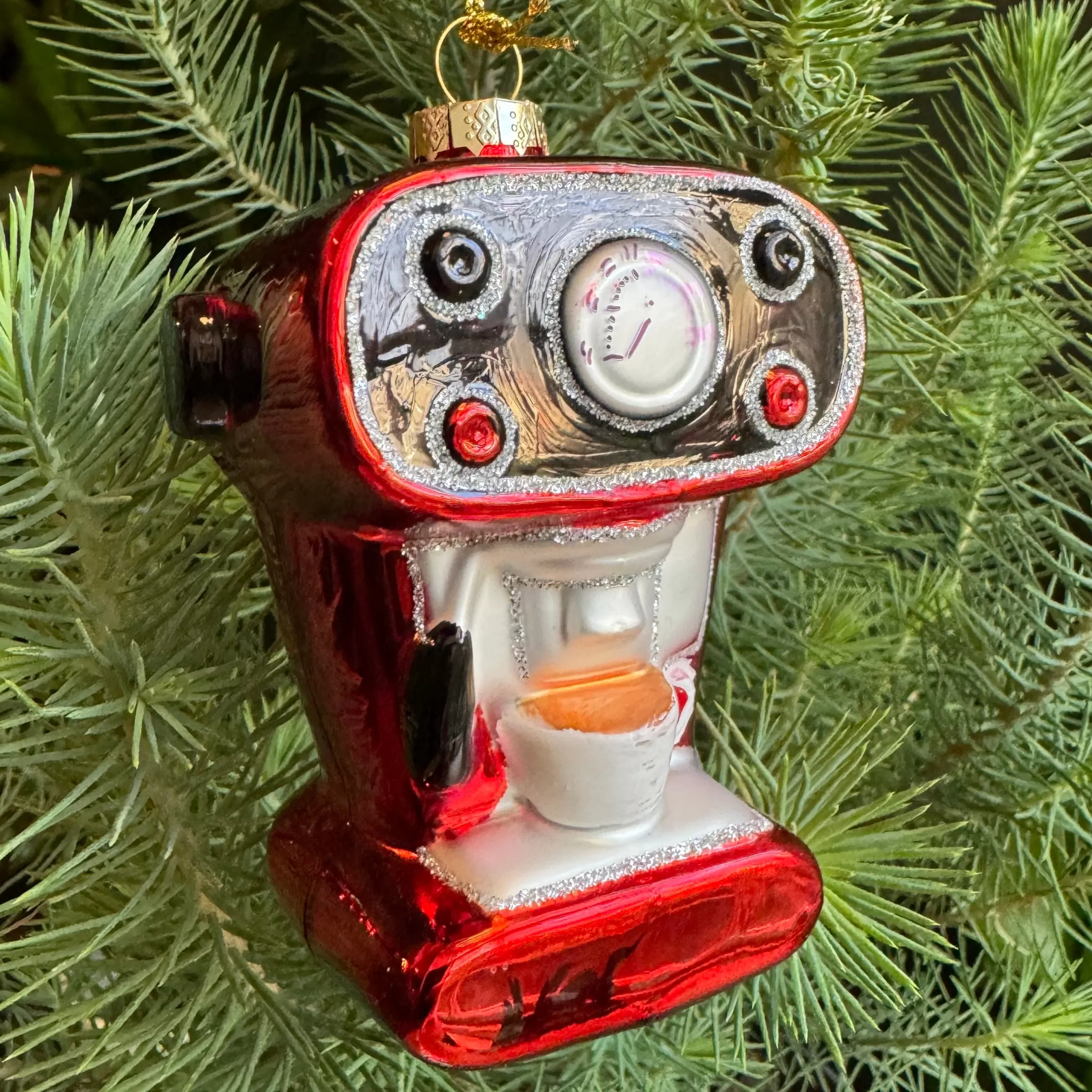 grow urban Coffee Machine Bauble- Christmas Decorations | Christmas Decorations