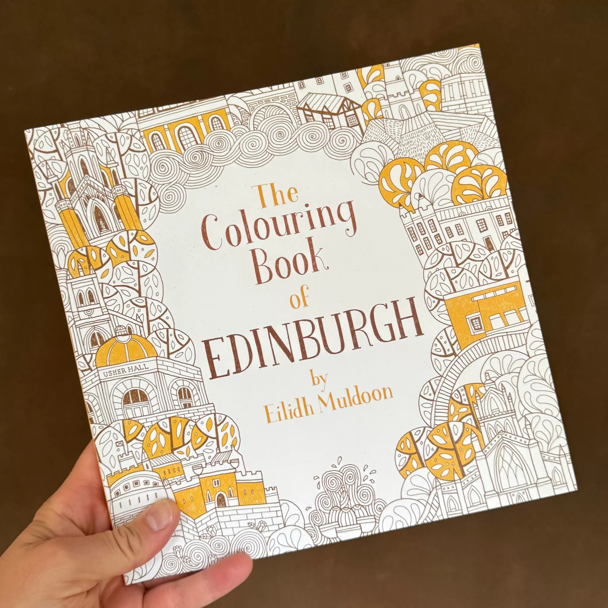 grow urban Colouring Book Of Edinburgh- Books