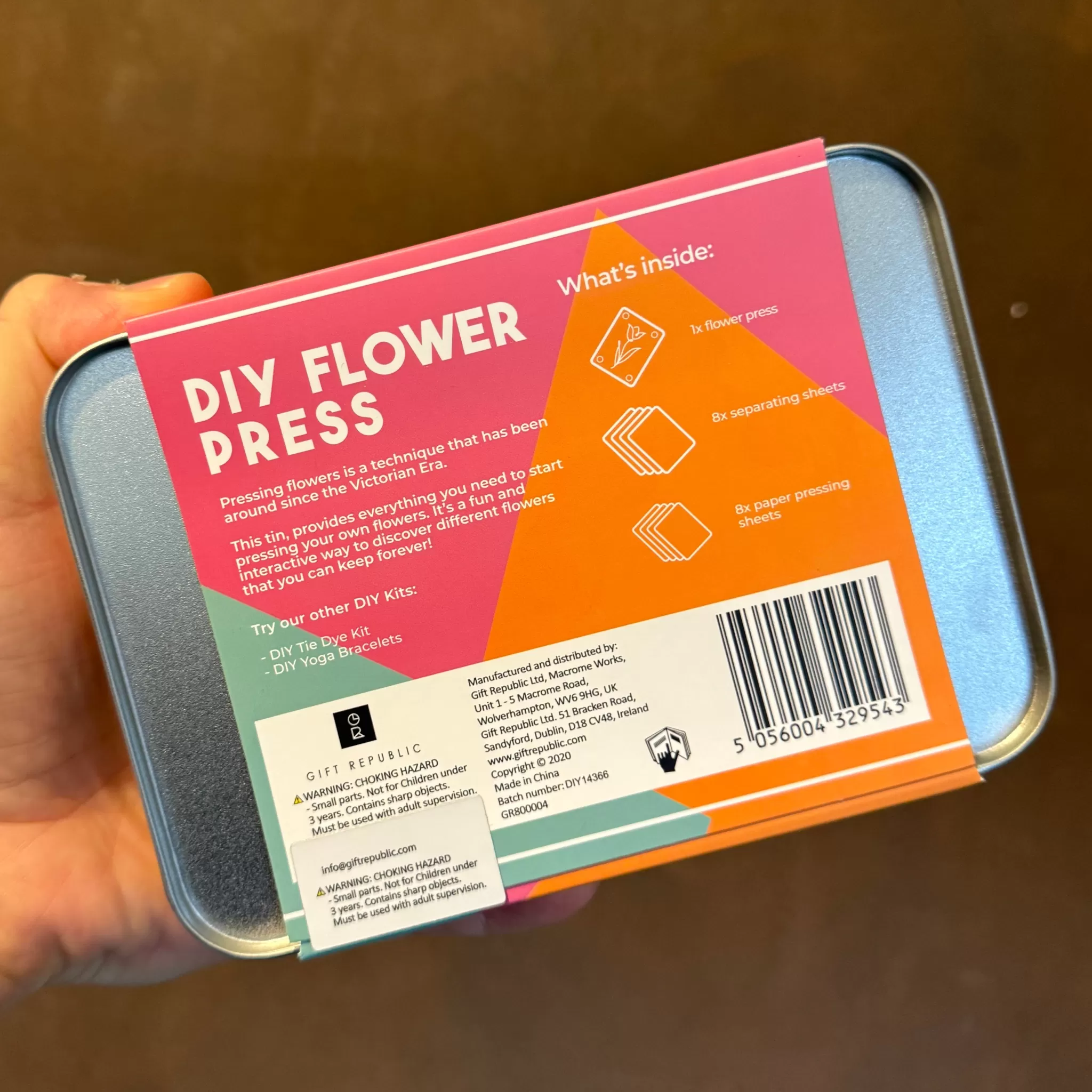grow urban DIY Flower Press Kit- Gift Ideas | Gift Ideas