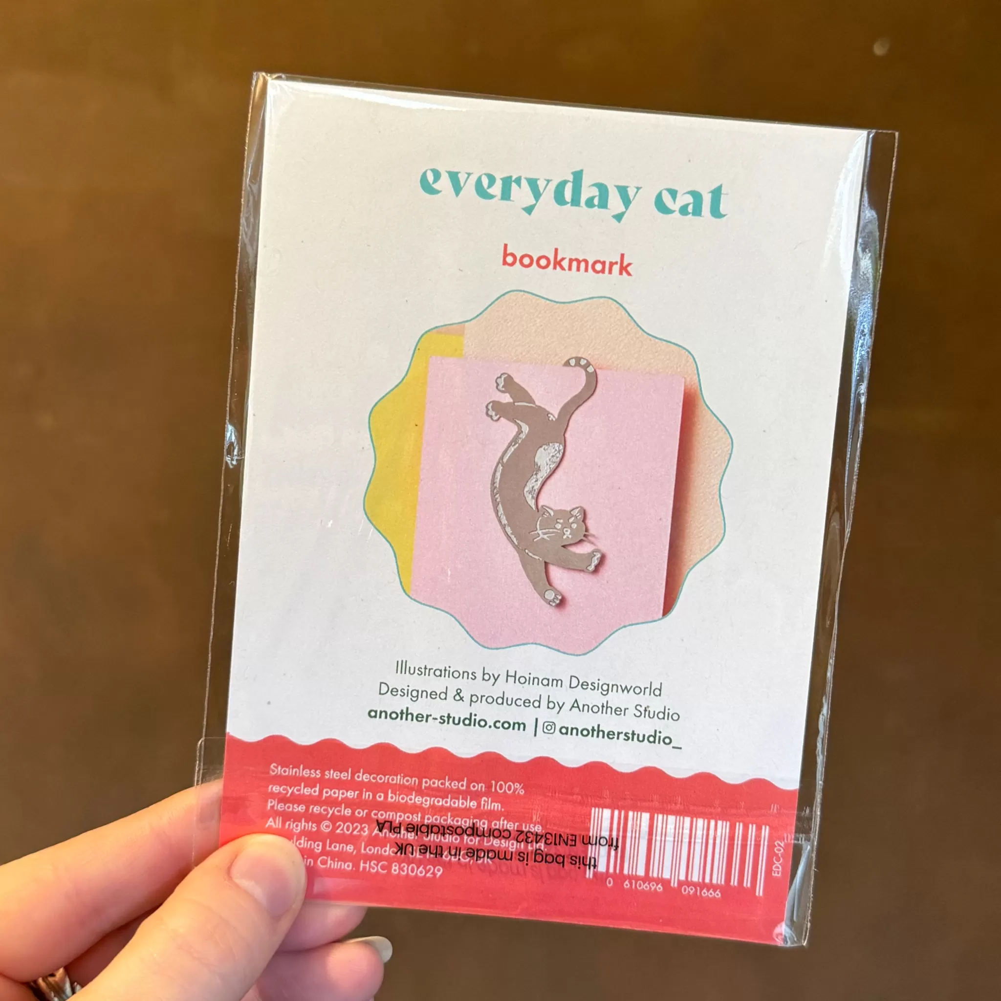 grow urban Everyday Cat Bookmark- Stationery | Gift Ideas