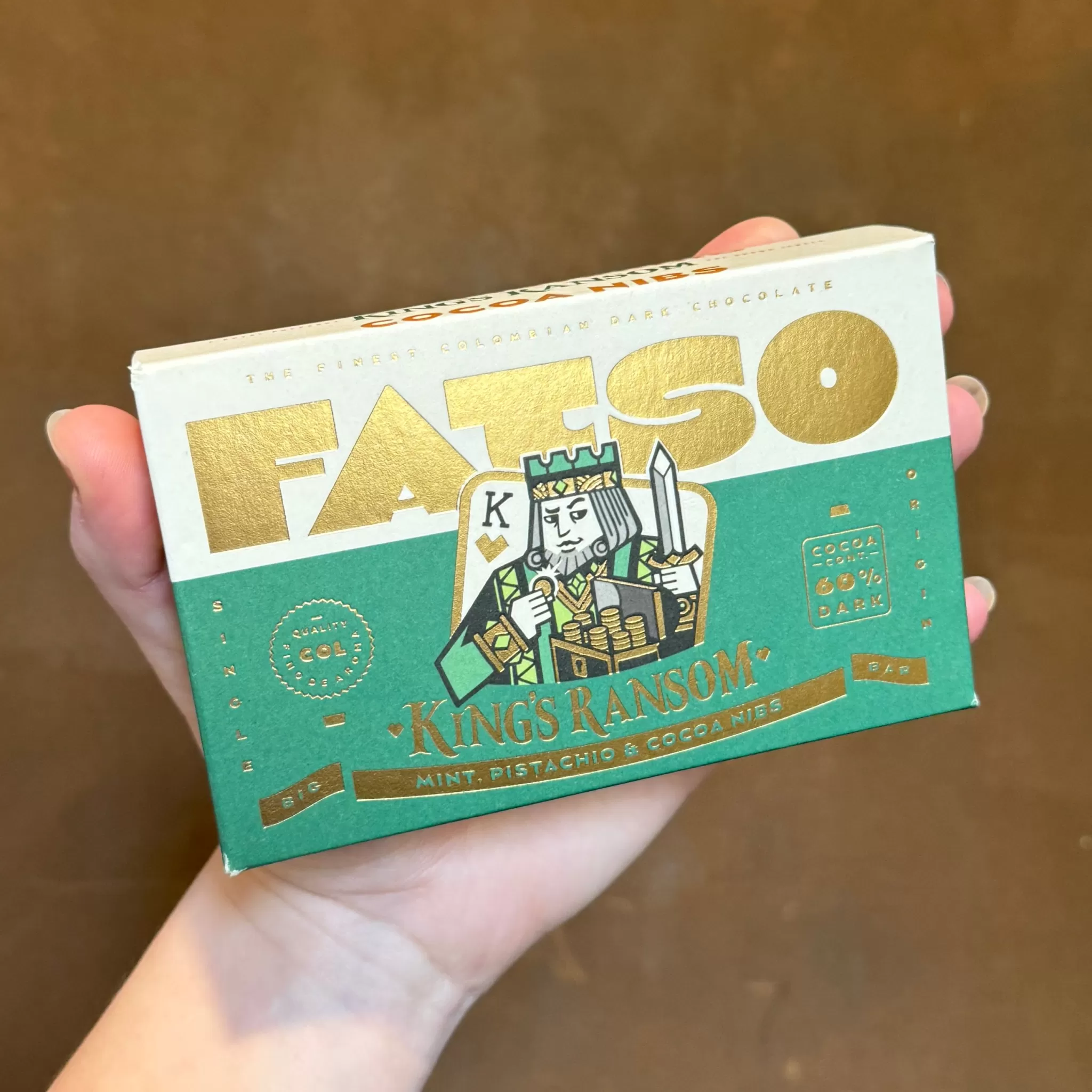 grow urban FATSO Chocolate - Chunky Chocolate Bars (150g)- Gift Ideas | Gift Ideas