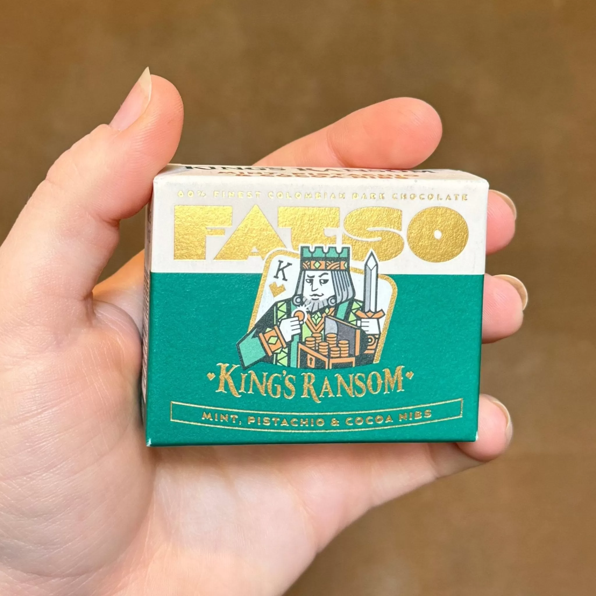 grow urban FATSO Chocolate - Mini Bars (40g)- Gift Ideas | Gift Ideas