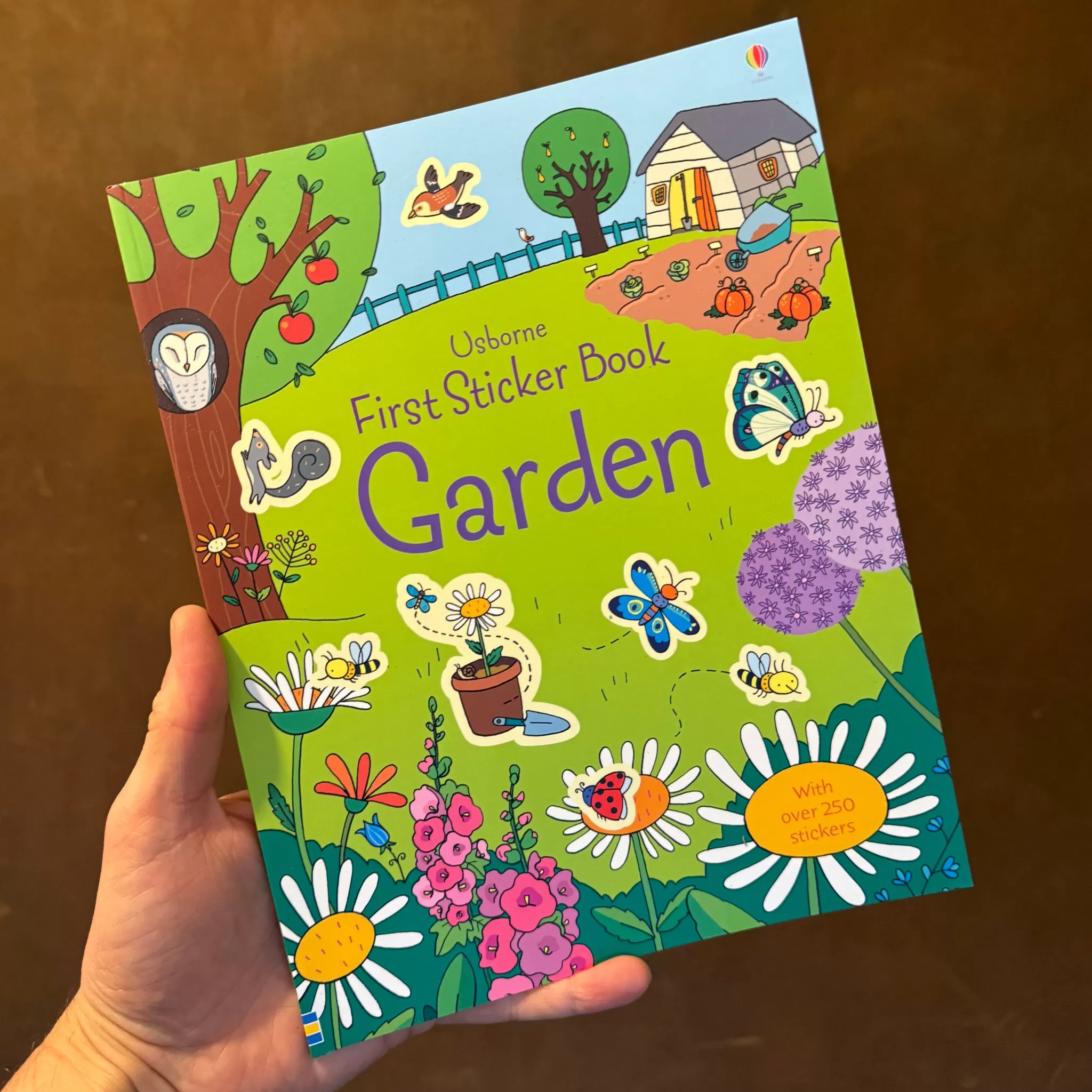 grow urban First Sticker Book : Garden- Books