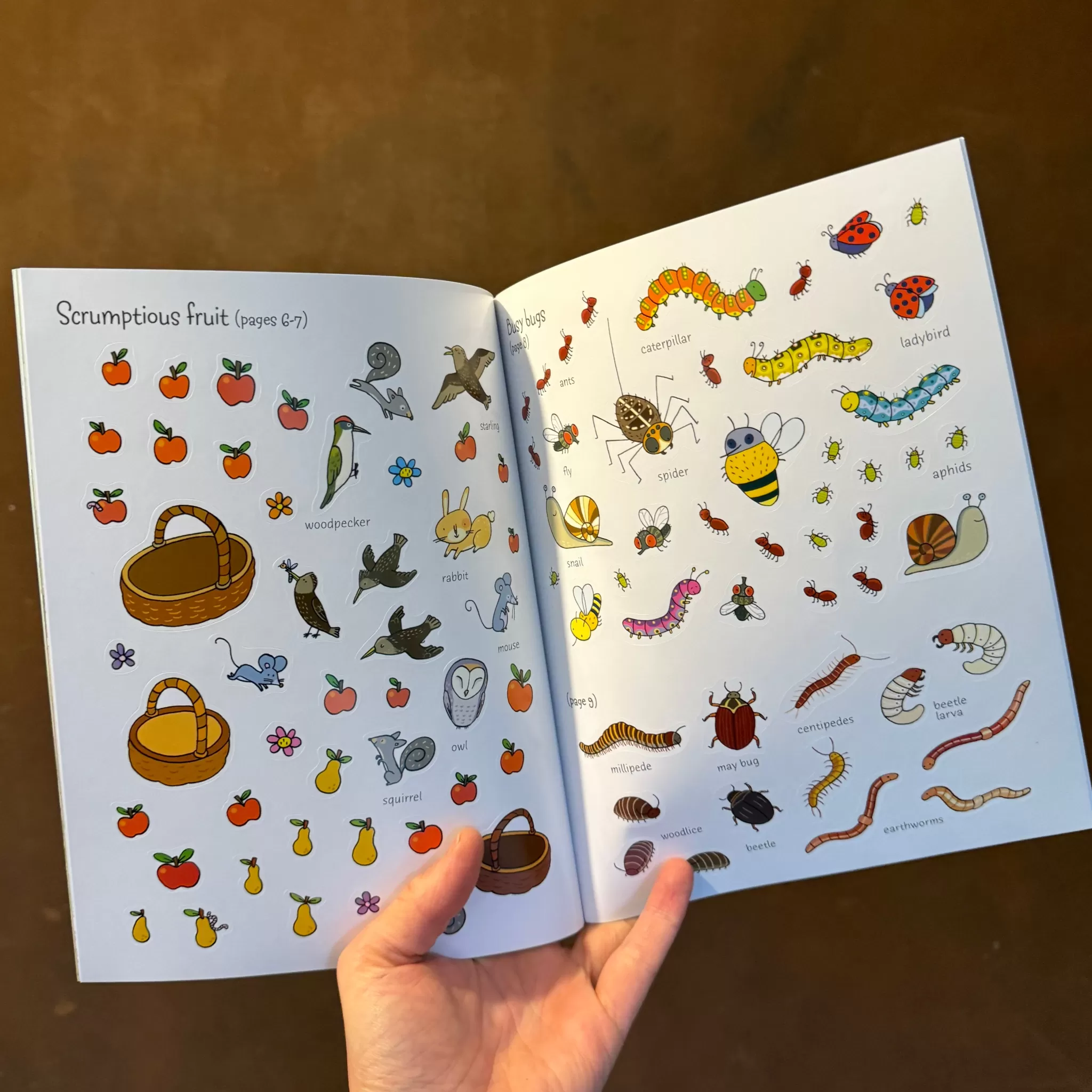grow urban First Sticker Book : Garden- Books