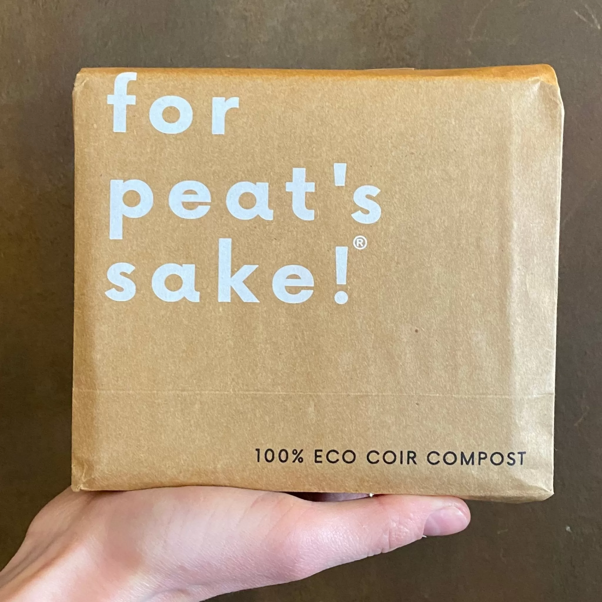 grow urban For Peat's Sake (Coir Compost)- Stocking Fillers | Outdoor Plant Care