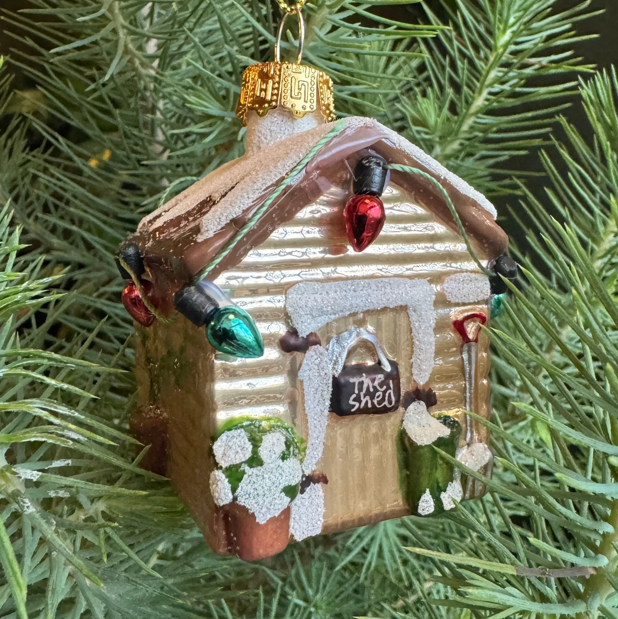 grow urban Garden Shed Christmas Bauble- Christmas Decorations | Christmas Decorations