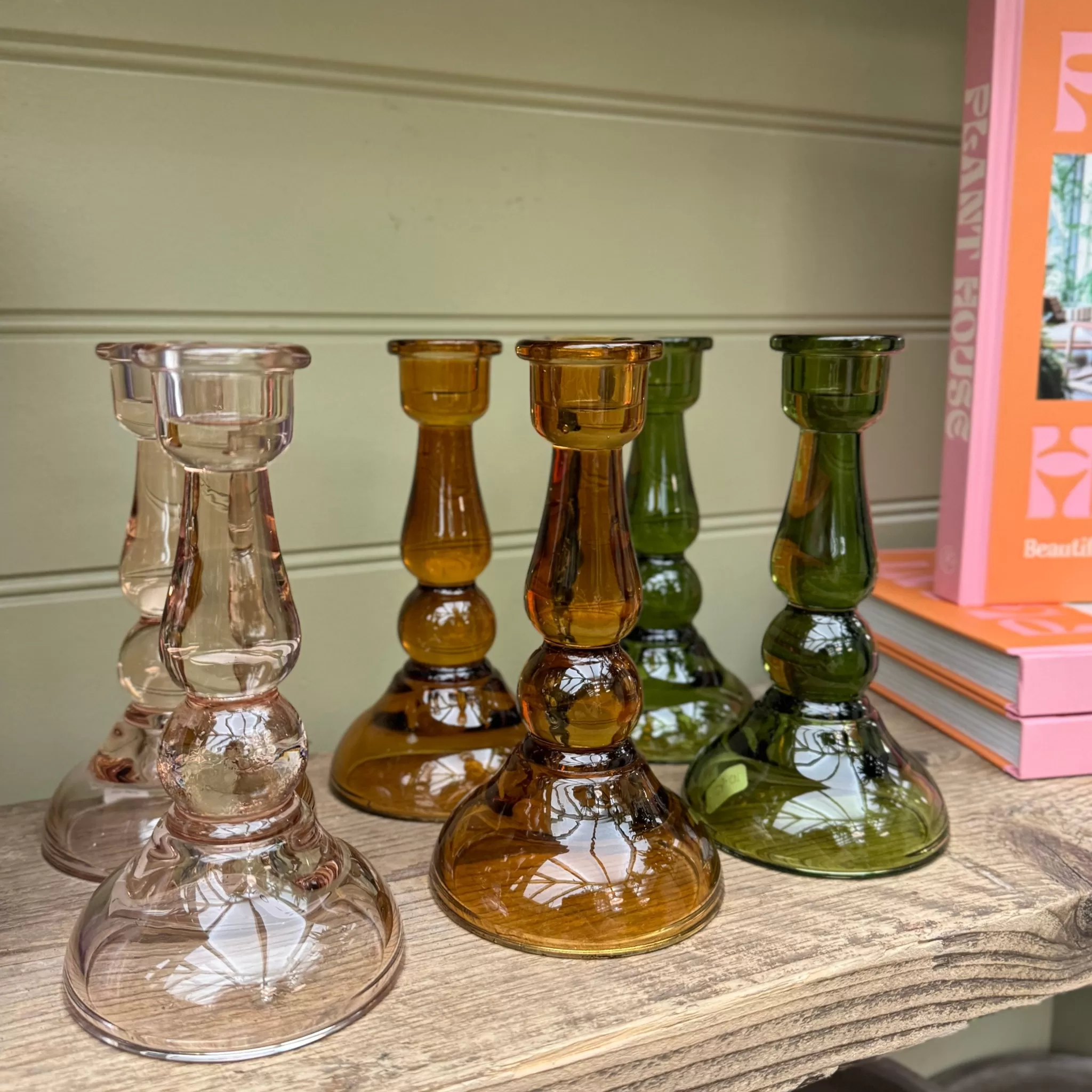 grow urban Glass Taper Candle Holder- Home Decor & Hardware | Christmas Decorations