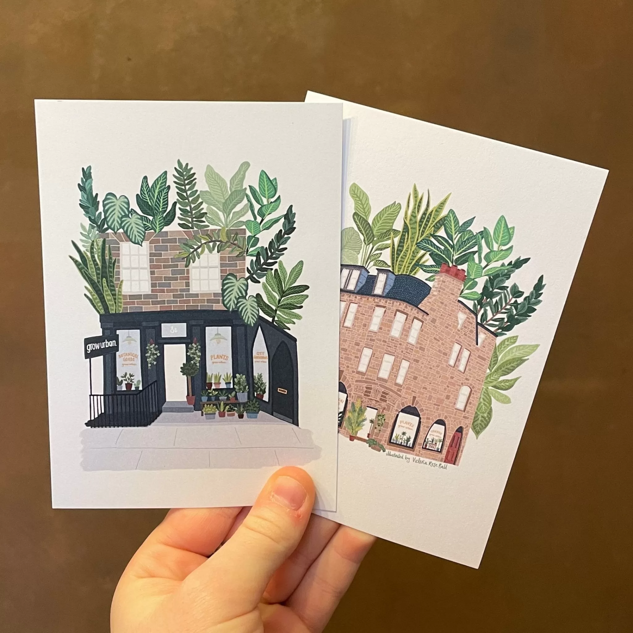 grow urban . Postcard- Stationery | Grow Urban Goods