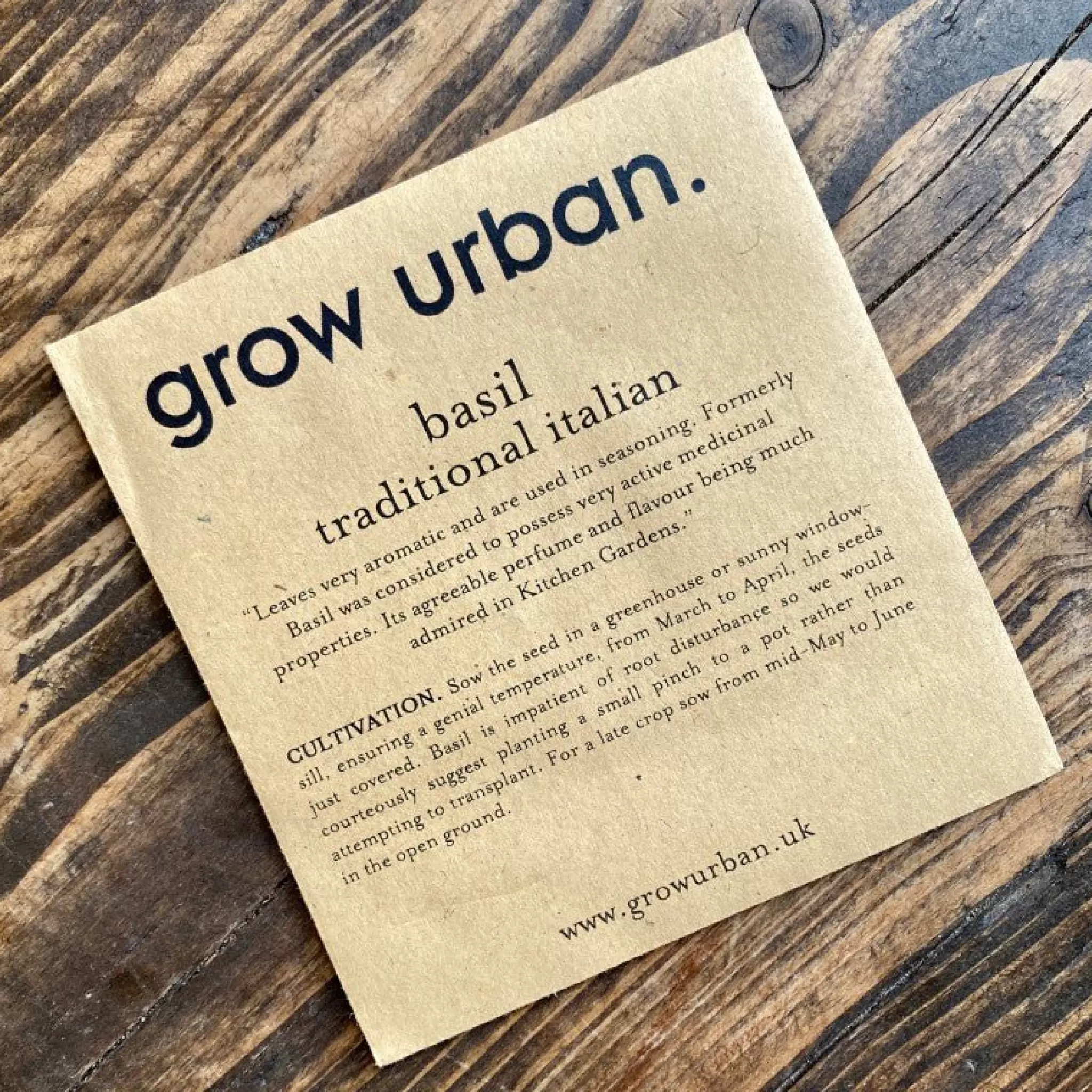 grow urban . Seeds - Herbs- Grow Urban Goods | Stocking Fillers