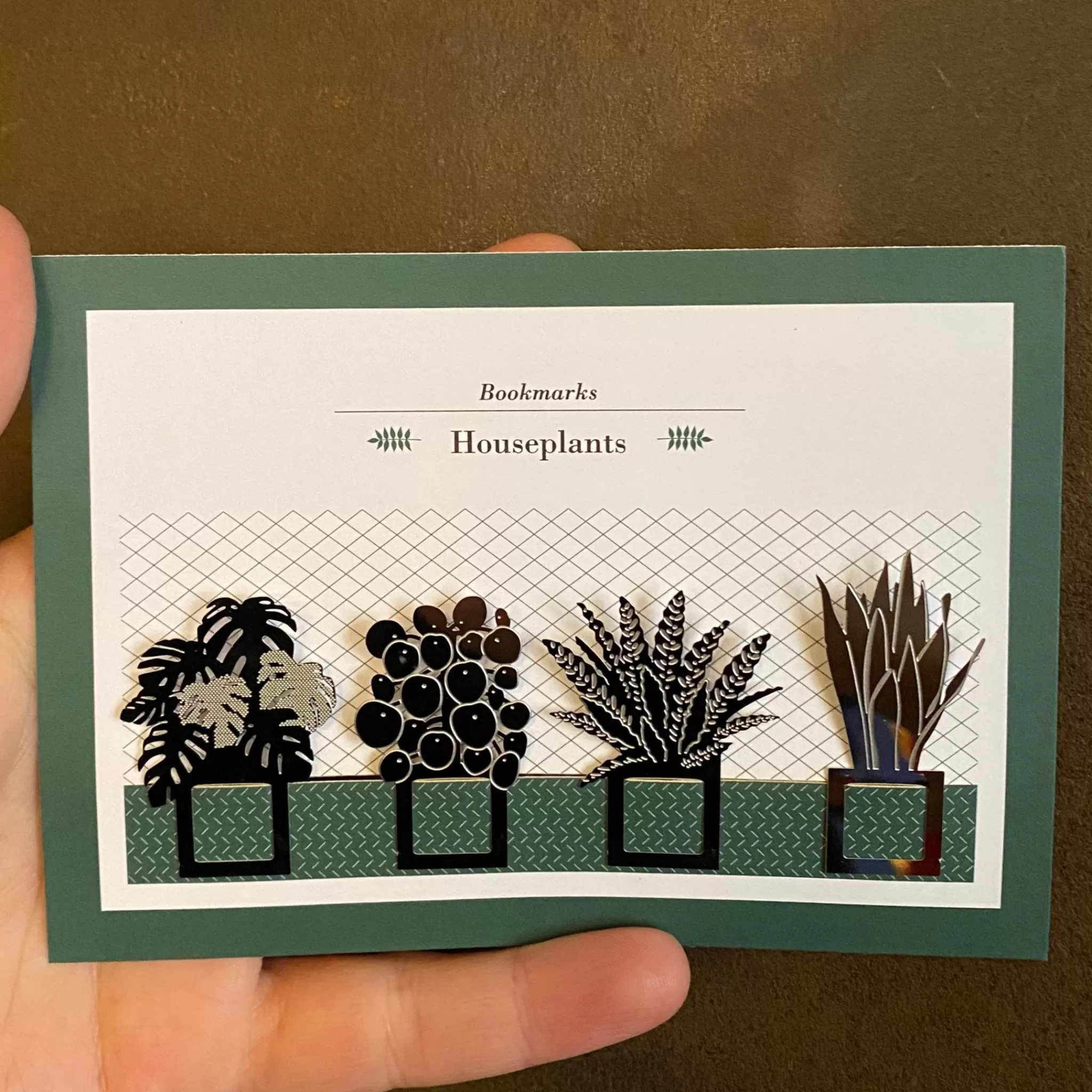 grow urban Houseplant Bookmarks- Stationery | Gift Ideas