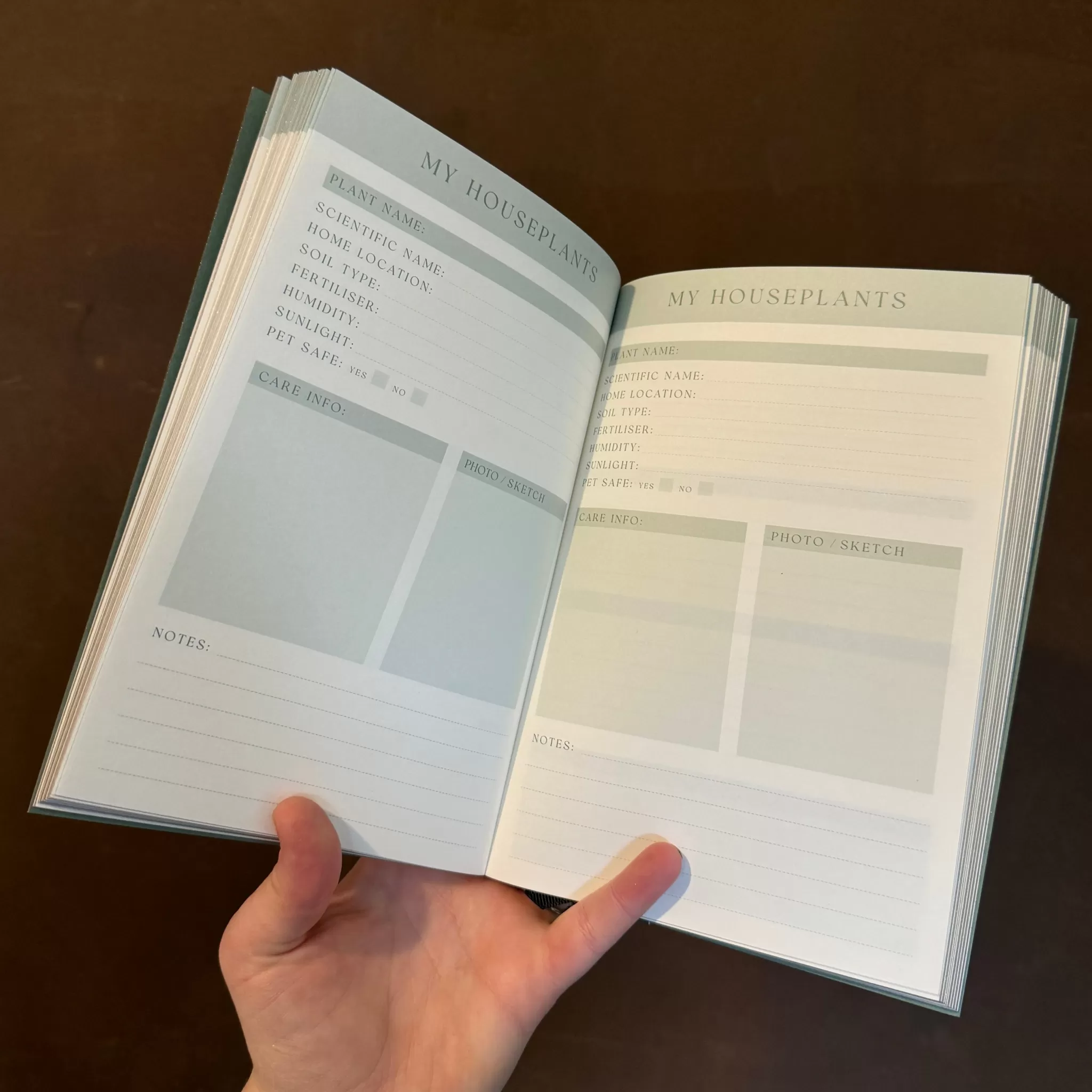 grow urban Houseplant Planner | The Urban Gardener- Stationery