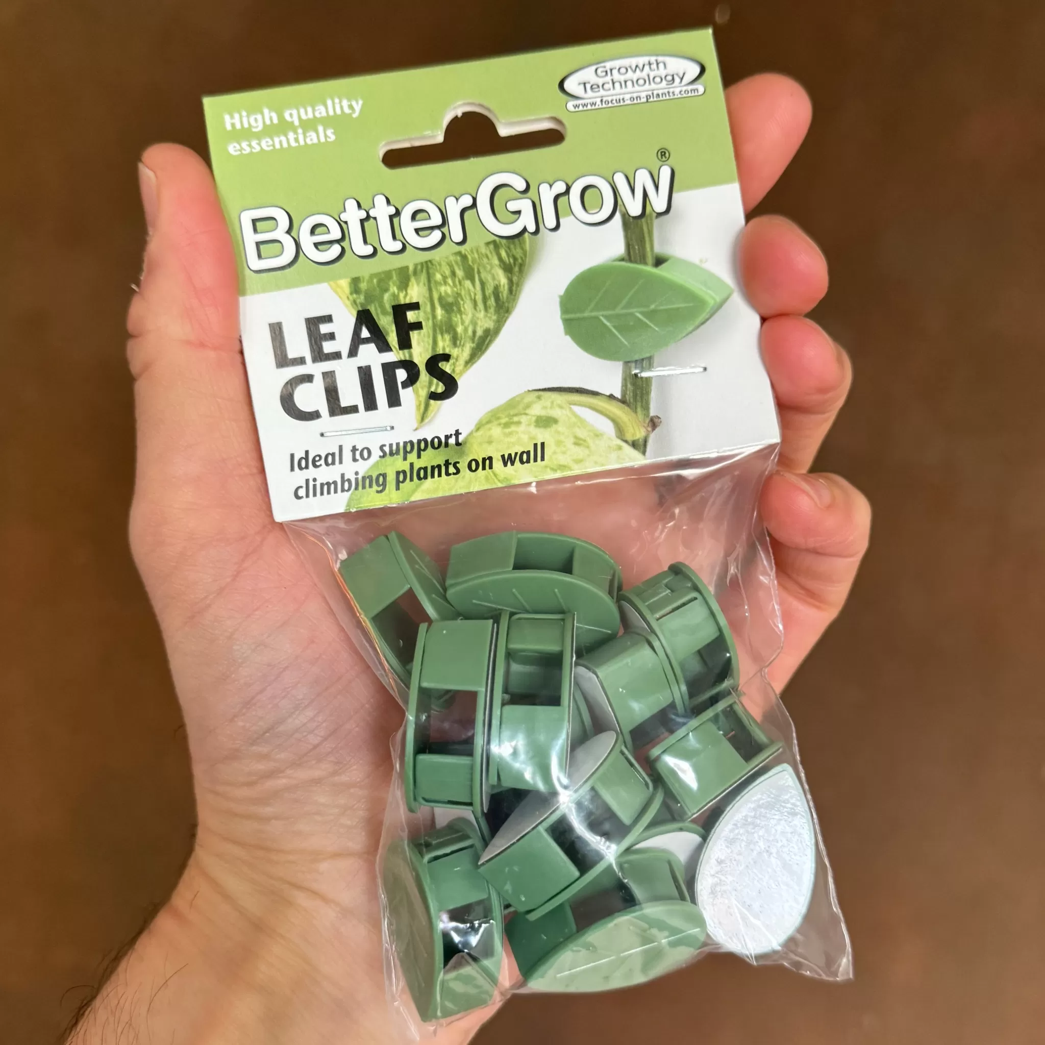 grow urban Leaf Clips | For Climbing Plants- Home Decor & Hardware | Indoor Plant Care