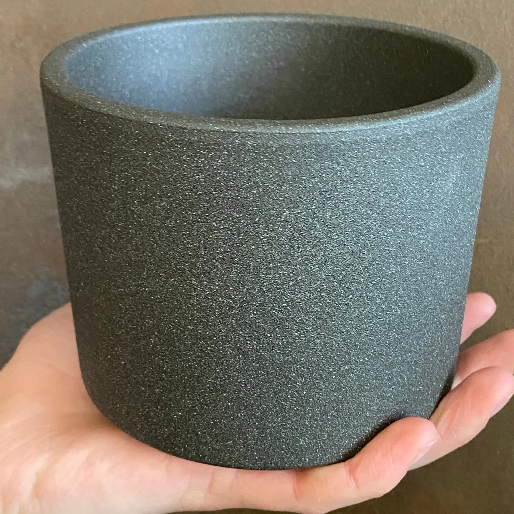 grow urban Matt Pot - Dark Grey | 12cm- Indoor Pots