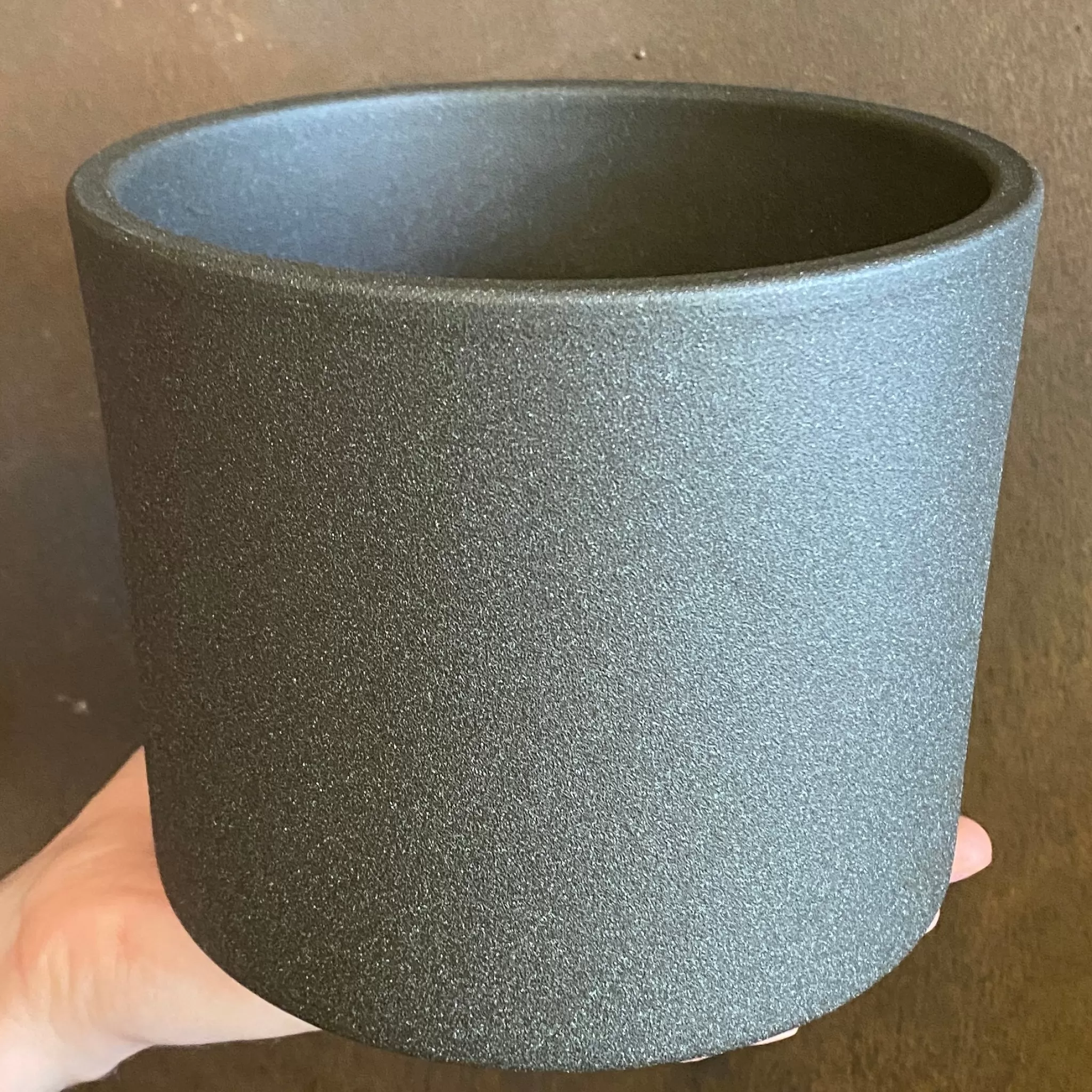 grow urban Matt Pot - Dark Grey | 15cm- Indoor Pots
