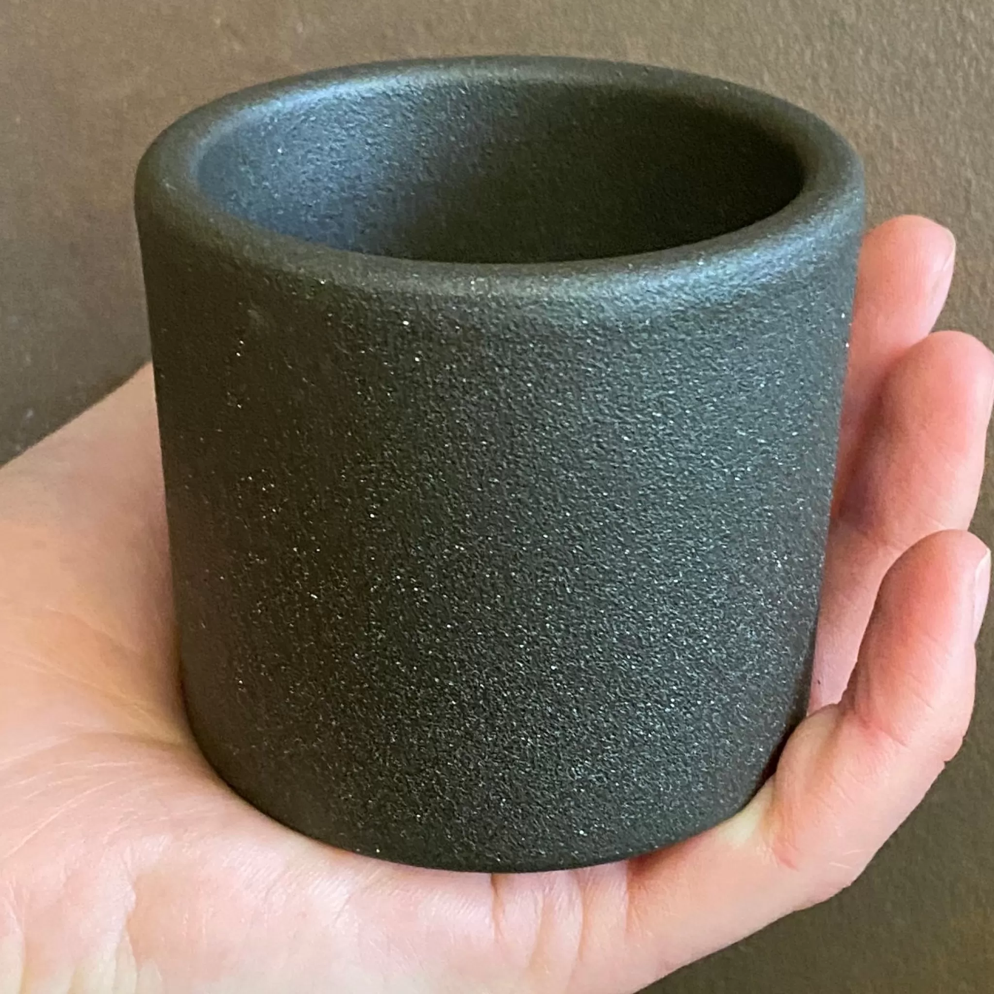 grow urban Matt Pot - Dark Grey | 7cm- Indoor Pots