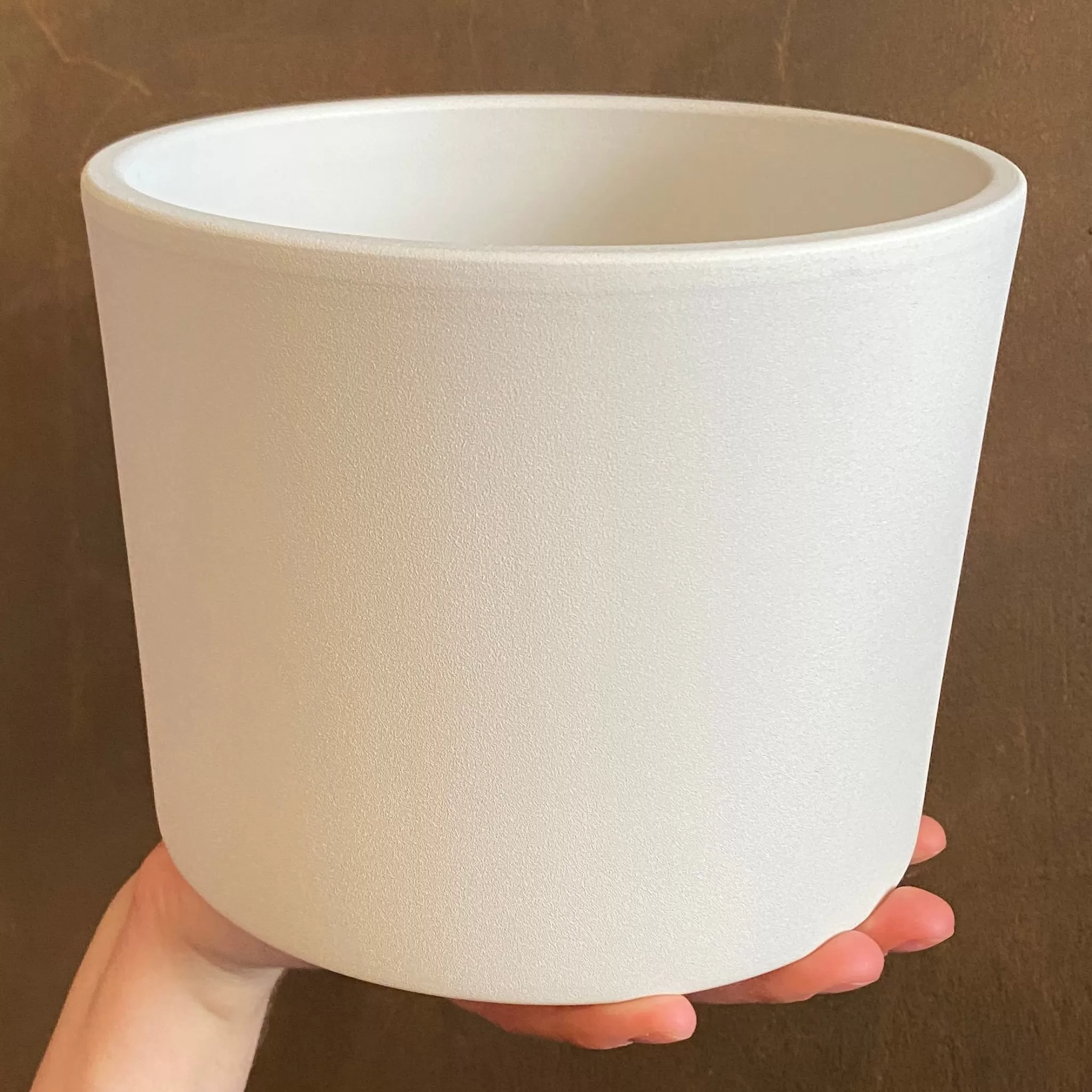 grow urban Matt Pot - White | 20cm- Indoor Pots