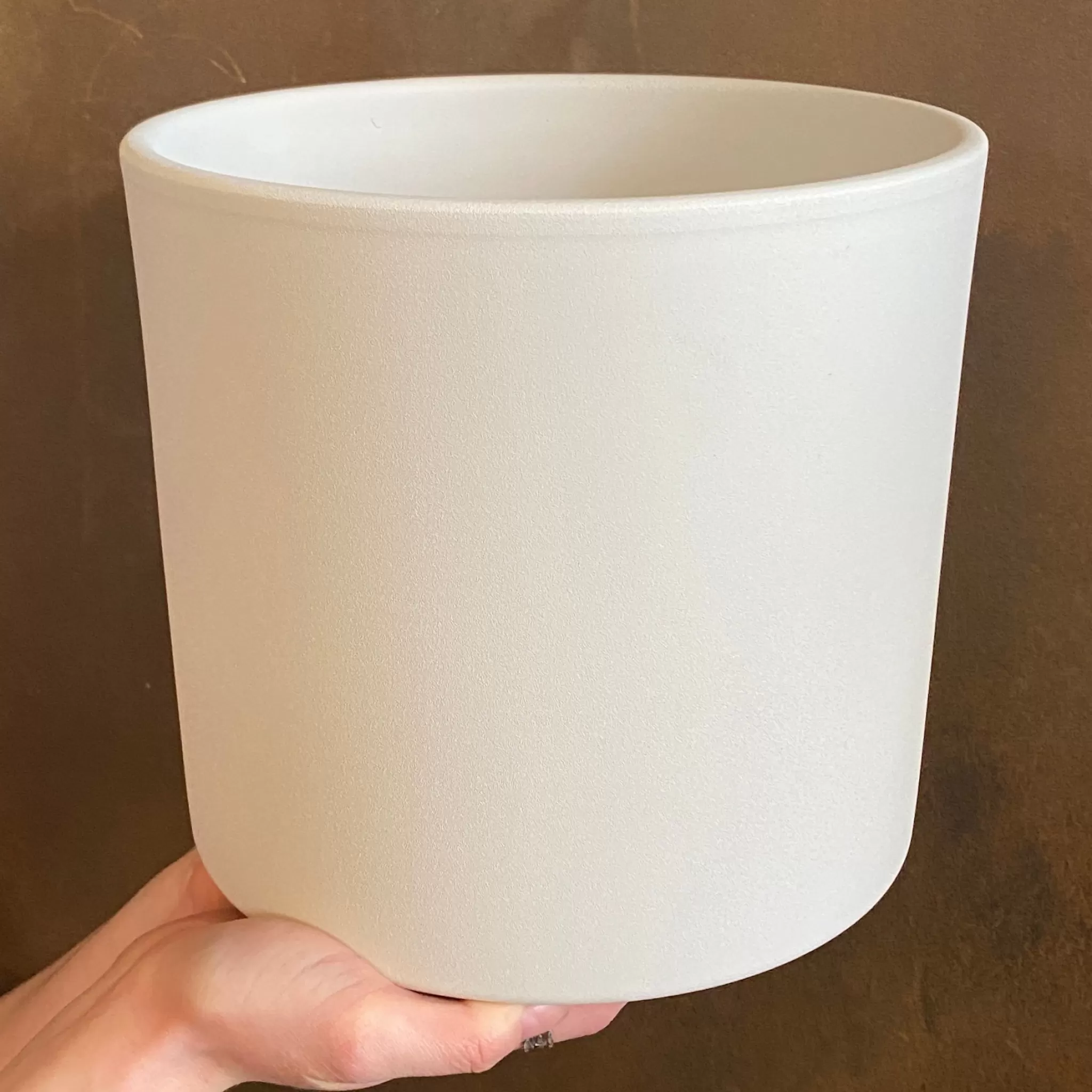 grow urban Matt Pot - White | 23cm- Indoor Pots