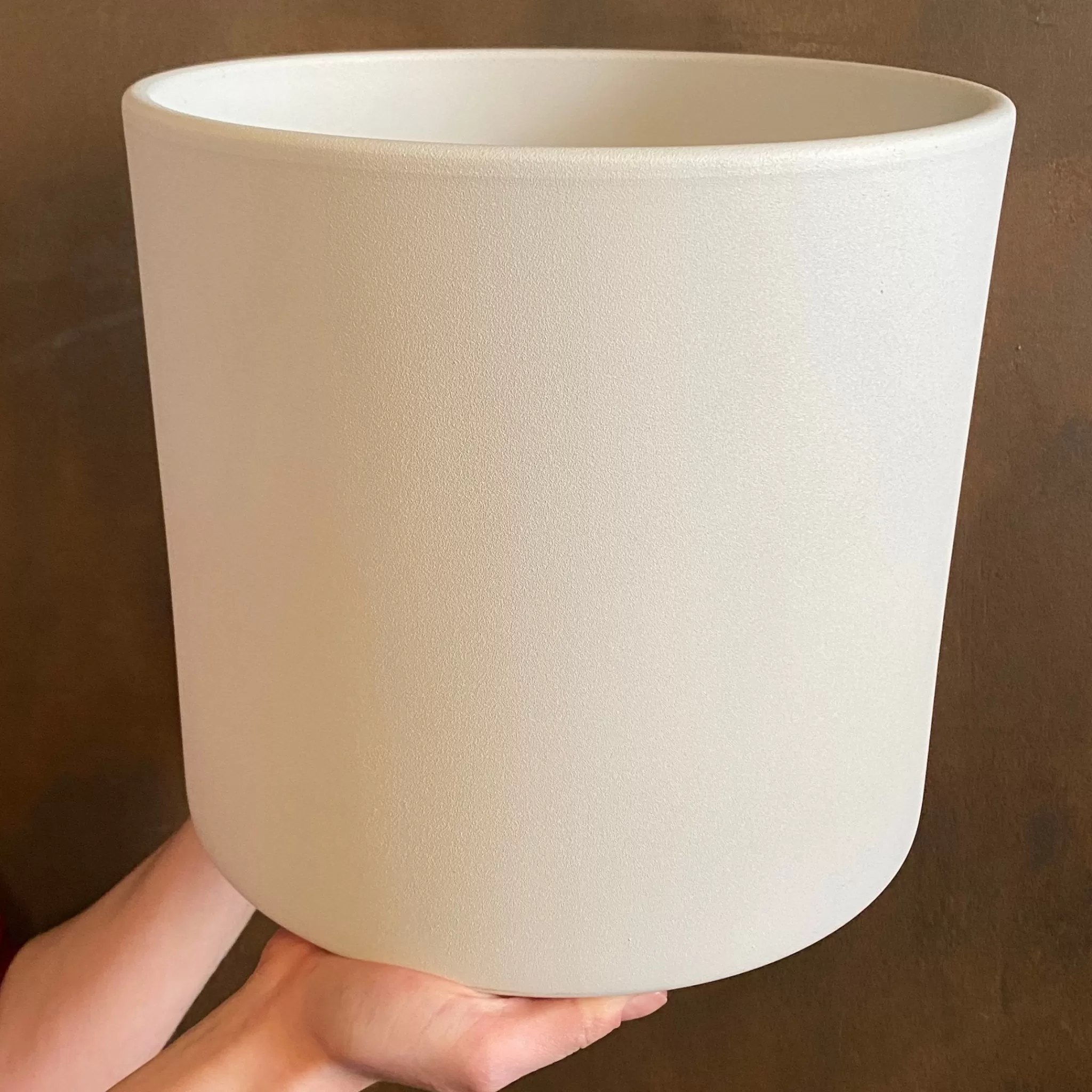 grow urban Matt Pot - White | 28cm- Indoor Pots