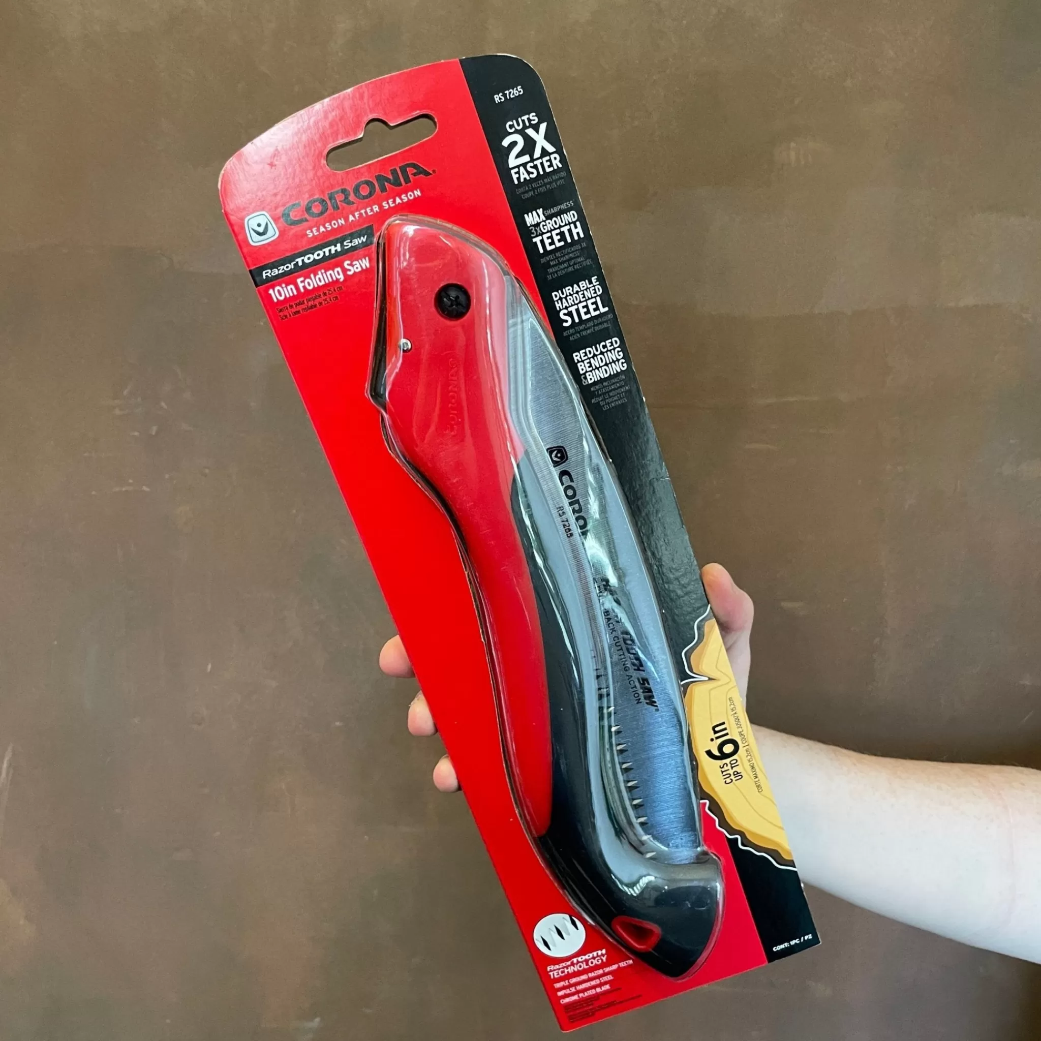 grow urban Max RazorTOOTH Folding Pruning Saw By Corona- Corona Tools | Garden Tools