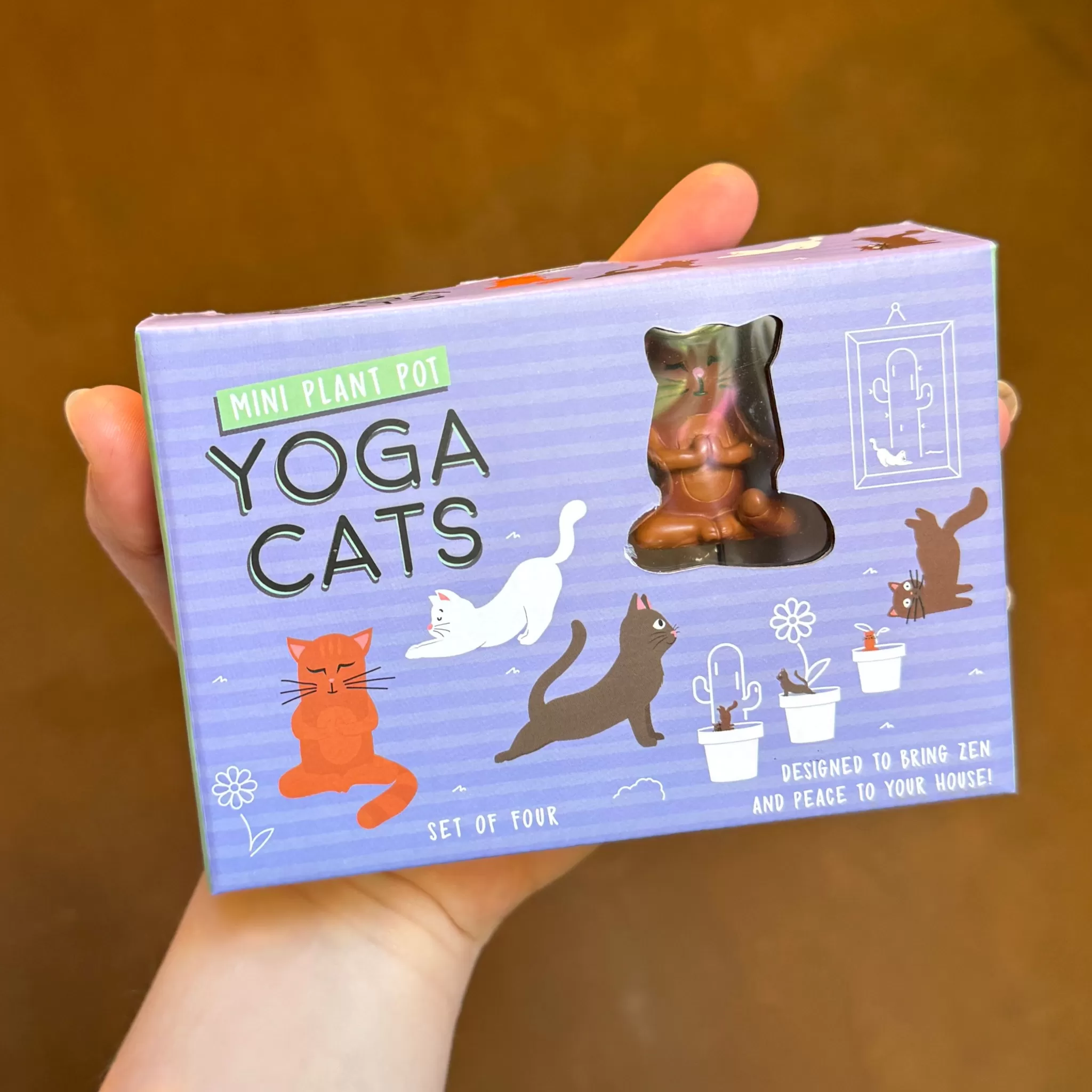grow urban Mini Plant Pot Yoga Cats- Gift Ideas | Gift Ideas