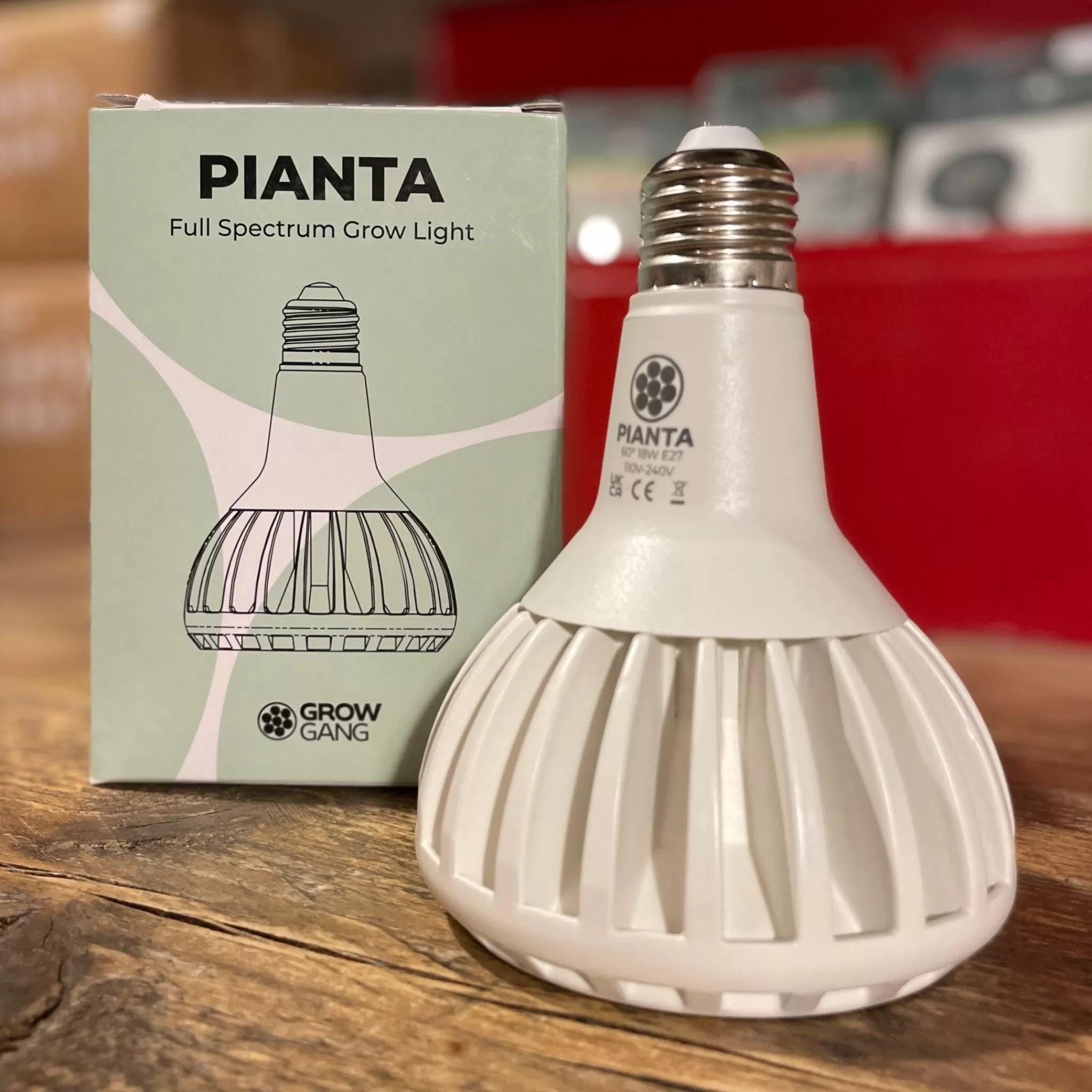 grow urban Pianta | LED Grow Light Bulb- Home Decor & Hardware | Gift Ideas