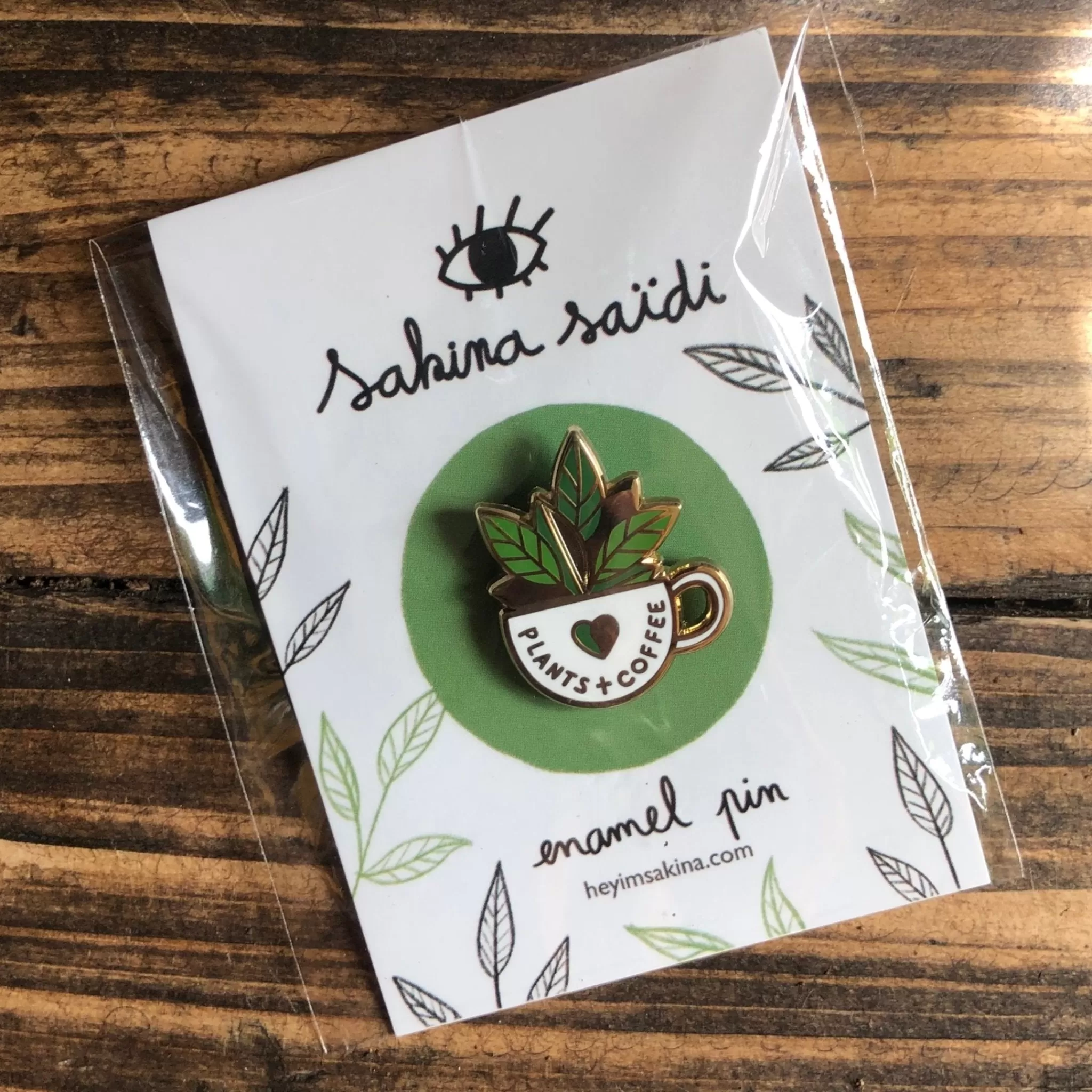 grow urban Plants & Coffee Pin- Gift Ideas | Gift Ideas