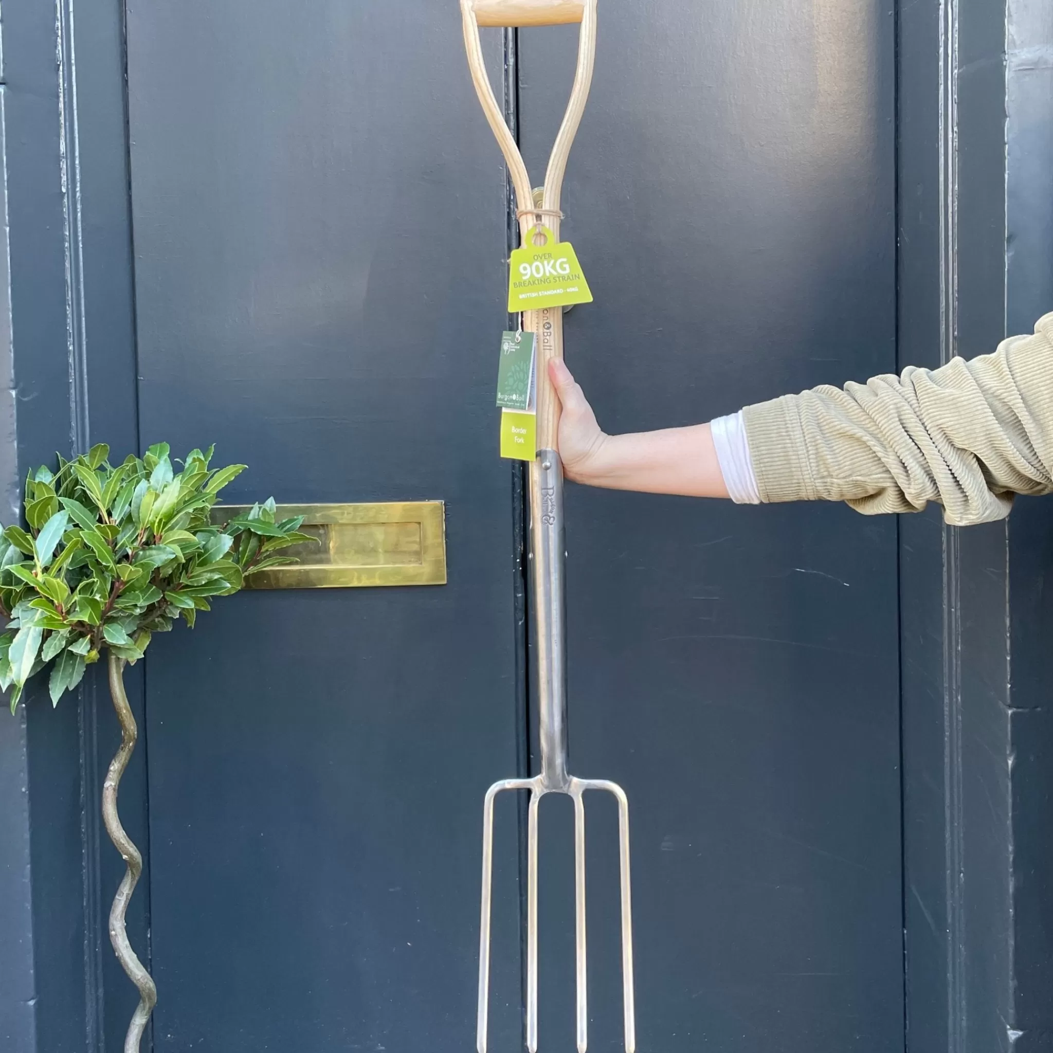 grow urban RHS Border Fork | Burgon & Ball- Garden Tools