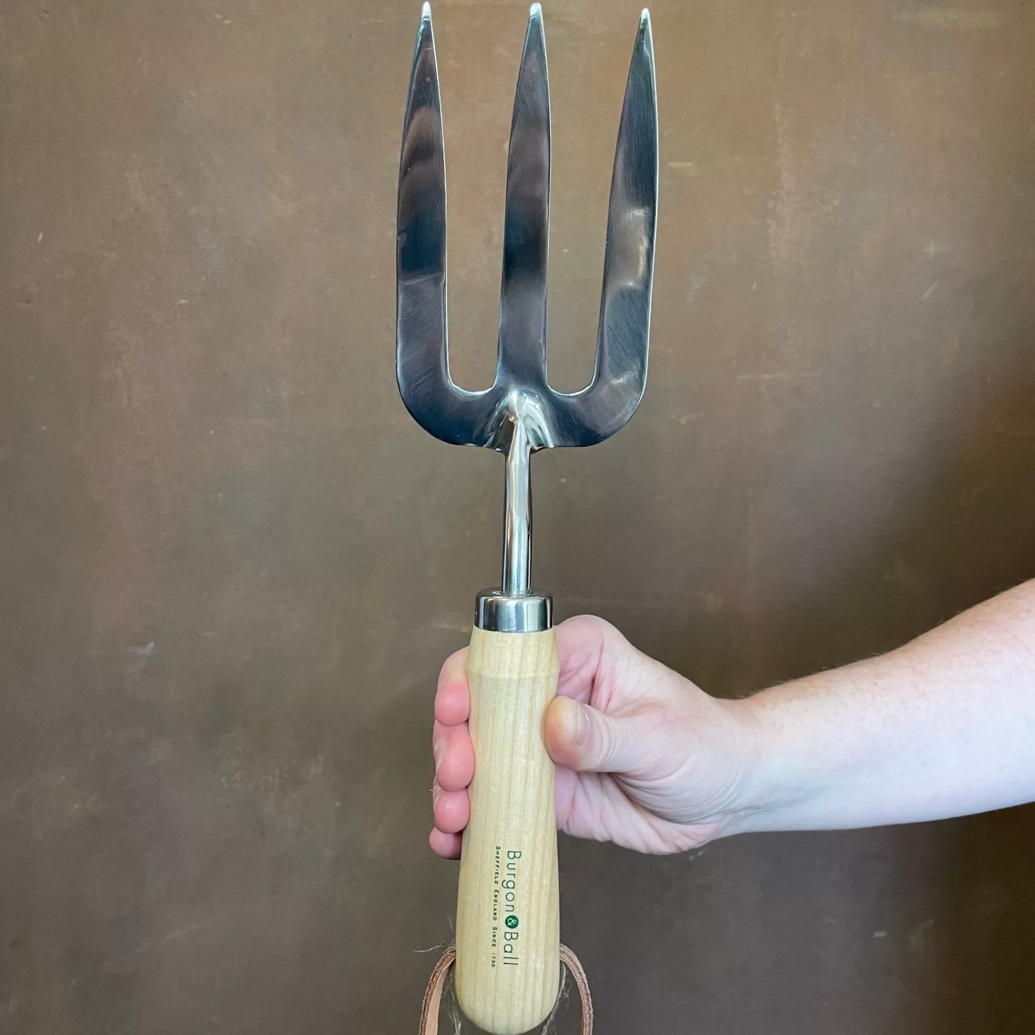 grow urban RHS Stainless Hand Fork- Garden Tools