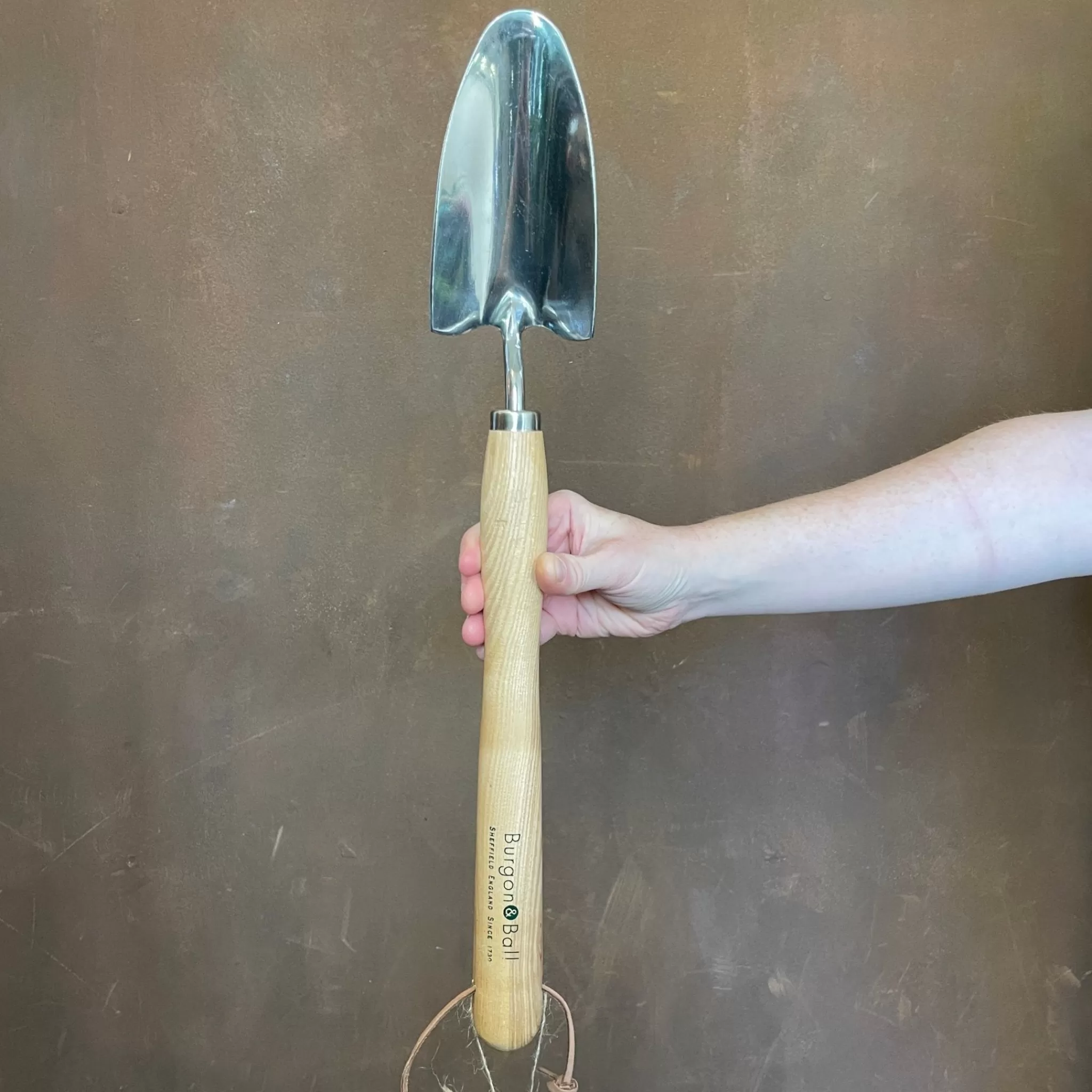 grow urban RHS Stainless Mid Handled Trowel- Garden Tools