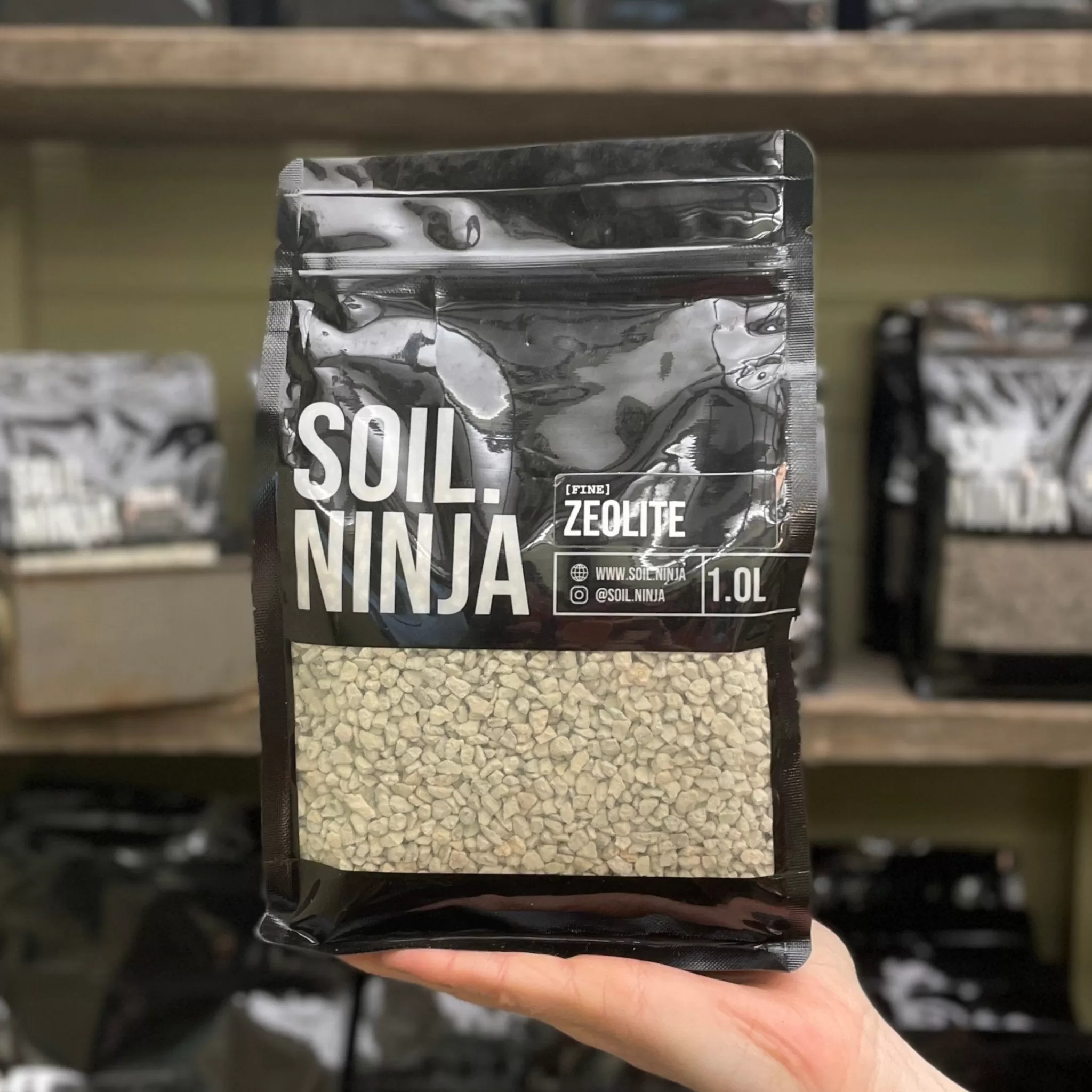 grow urban Soil Ninja - Fine Zeolite- Soil.Ninja Compost Blends