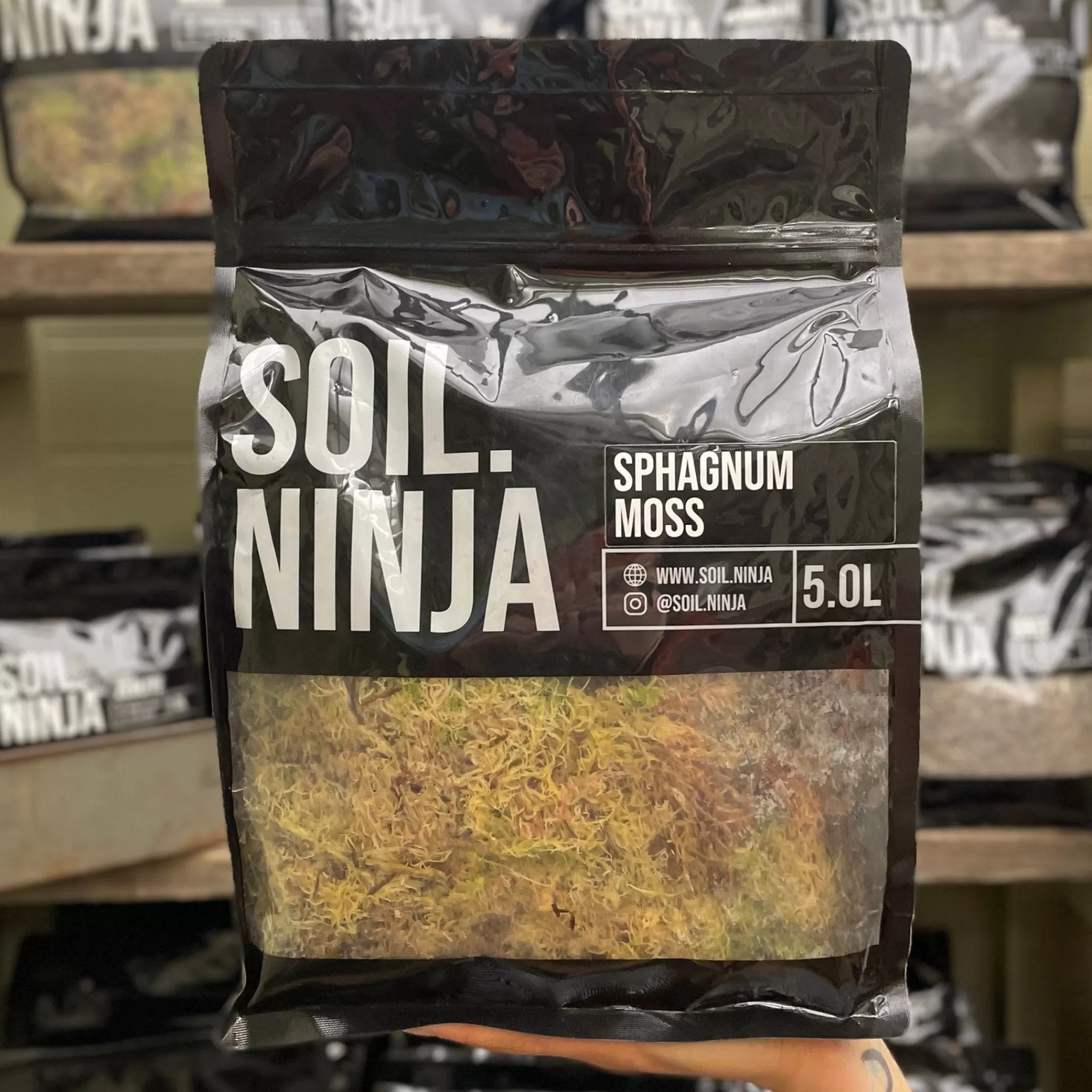 grow urban Soil Ninja - Sphagnum Moss- Build Your Own Terrarium | Soil.Ninja Compost Blends