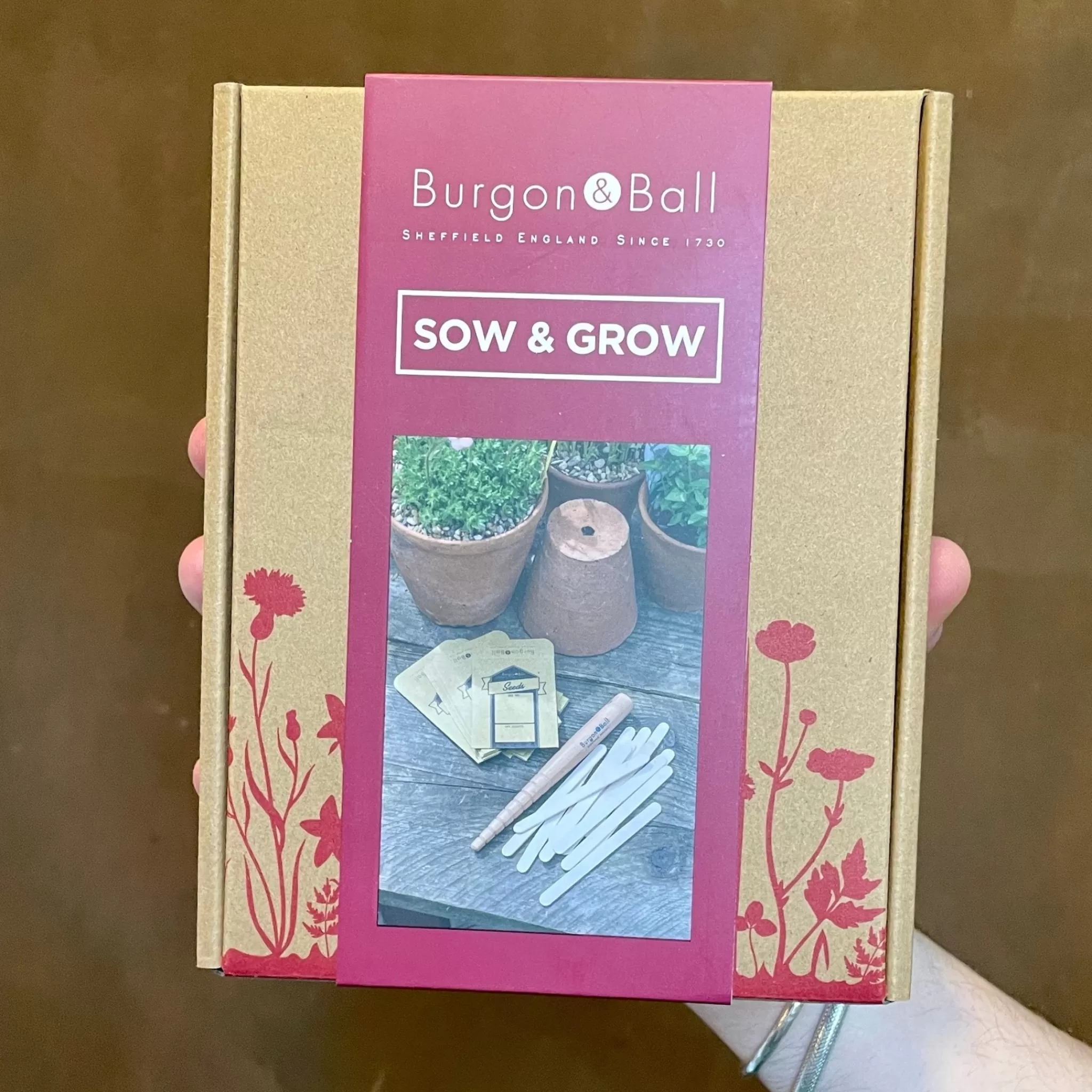 grow urban Sow & Grow Gift Set By Burgon & Ball- Garden Tools | Gift Ideas