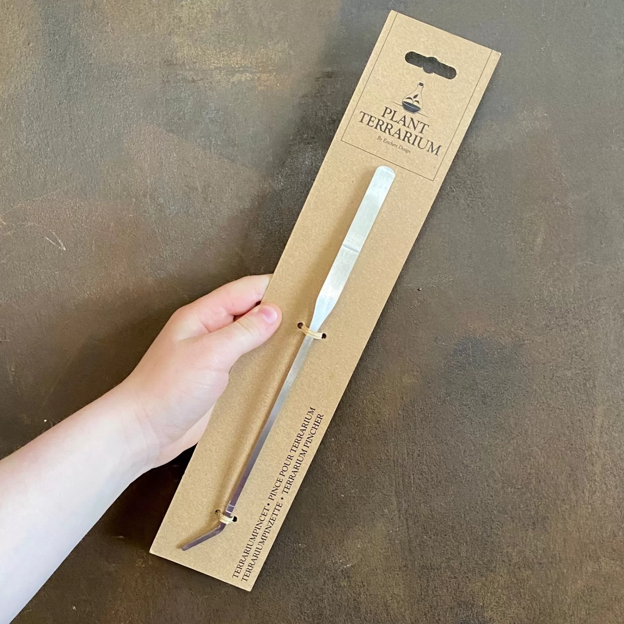 grow urban Terrarium Angled Tweezers- Build Your Own Terrarium | Indoor Plant Care