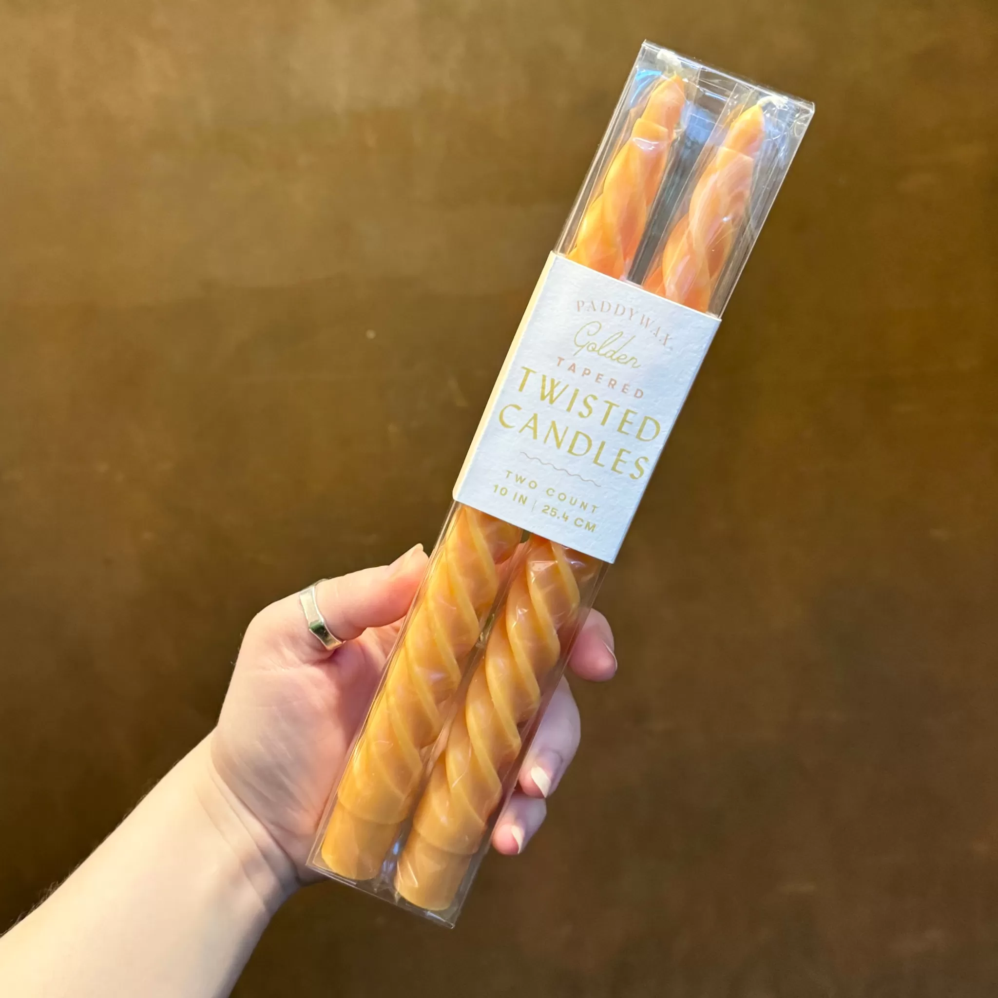 grow urban Twisted Taper Candles- Home Decor & Hardware | Christmas Decorations