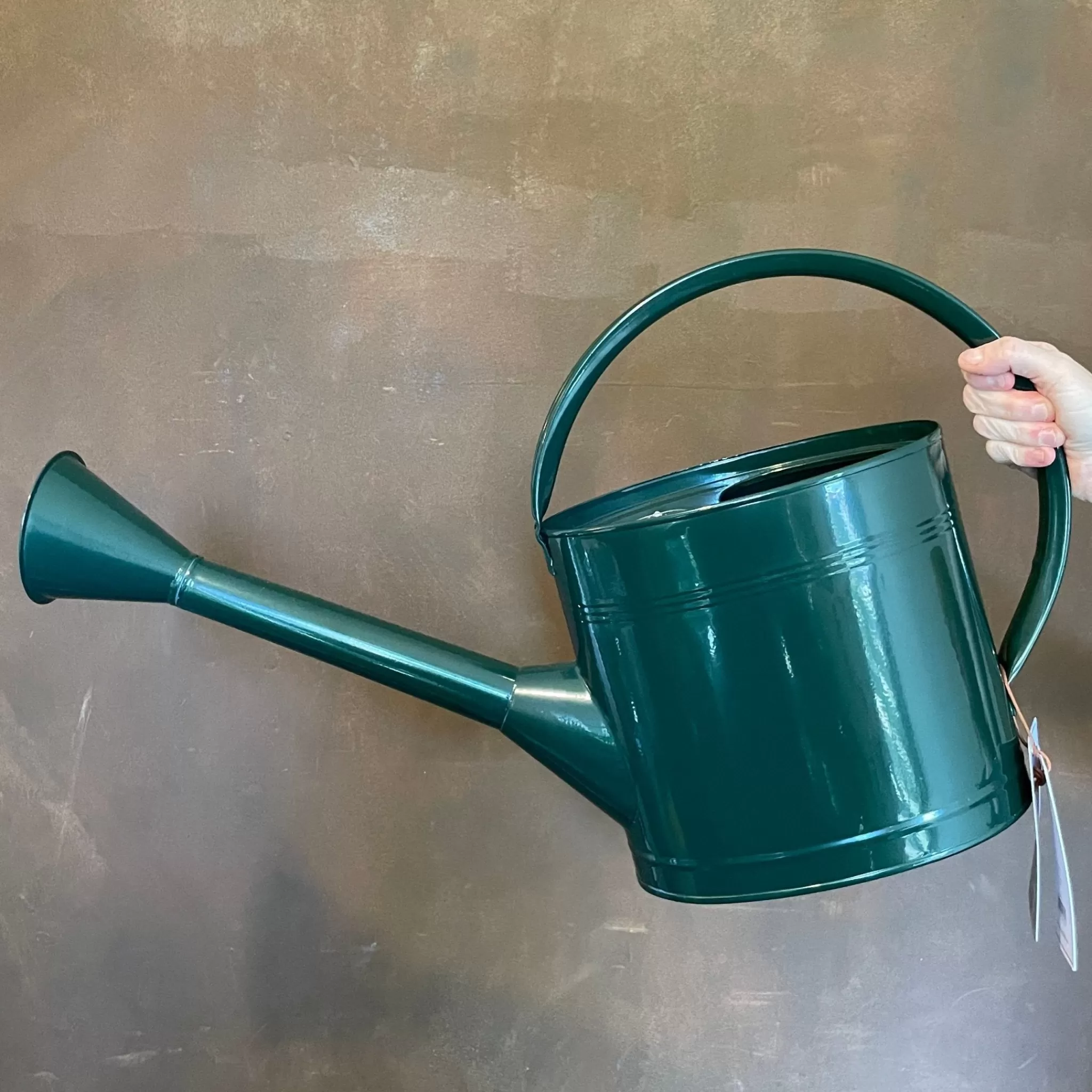 grow urban Waterfall Watering Can | British Racing Green | 5 Litres- Outdoor Plant Care | Outdoor Plant Care