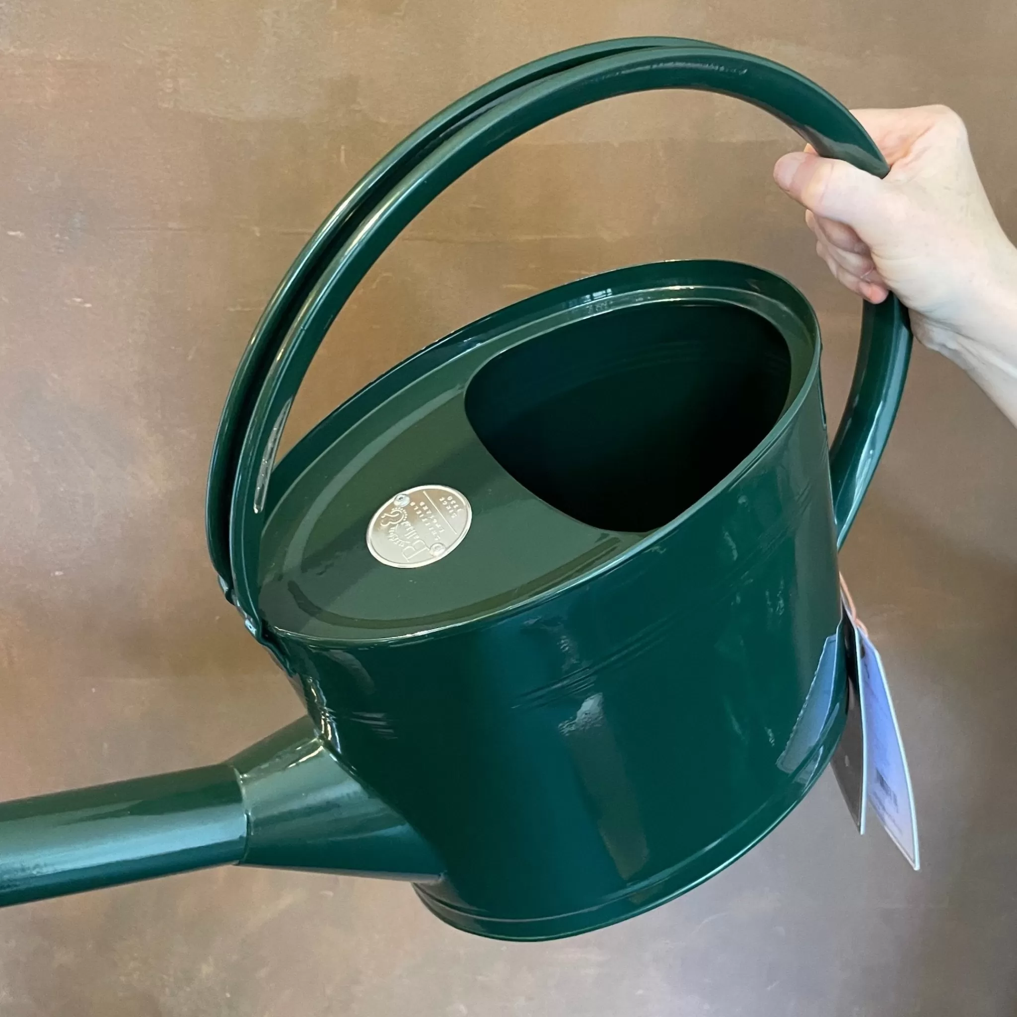 grow urban Waterfall Watering Can | British Racing Green | 5 Litres- Outdoor Plant Care | Outdoor Plant Care